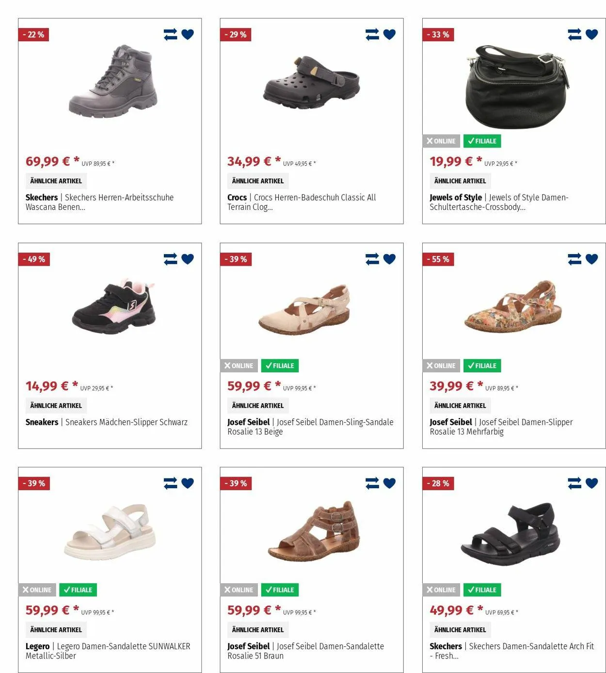 SCHUH OKAY Aktueller Prospekt von 17. März bis 26. März 2025 - Prospekt seite 35