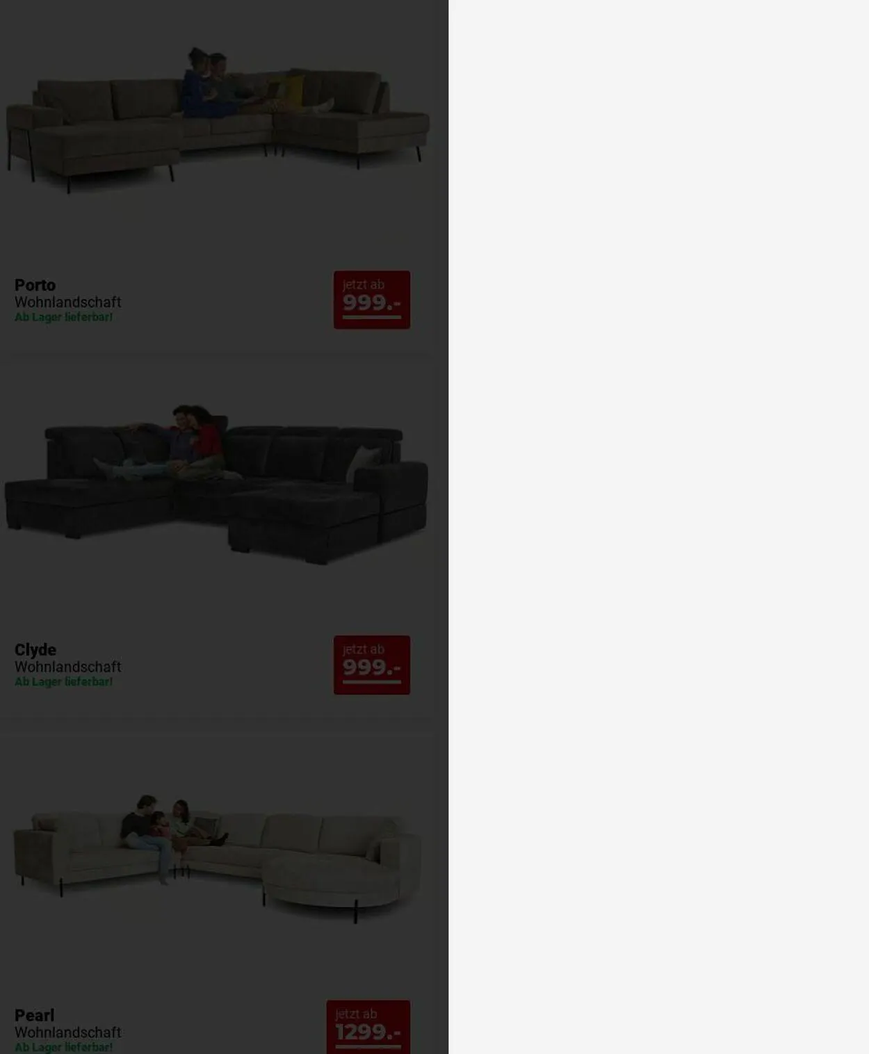 Seats and Sofas von 15. Dezember bis 24. Dezember 2025 - Prospekt seite 9