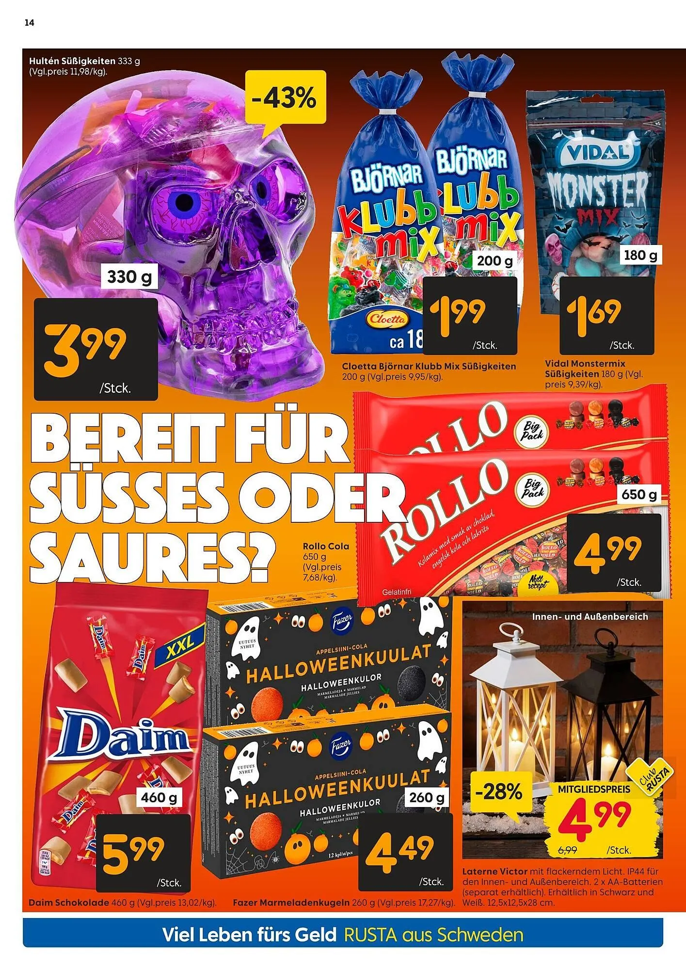 Rusta Prospekt von 25. Oktober bis 31. Oktober 2025 - Prospekt seite 16