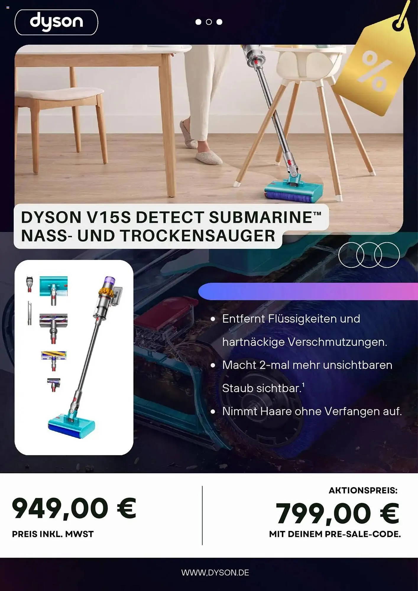 Dyson Prospekt von 14. Januar bis 2. Februar 2025 - Prospekt seite 3