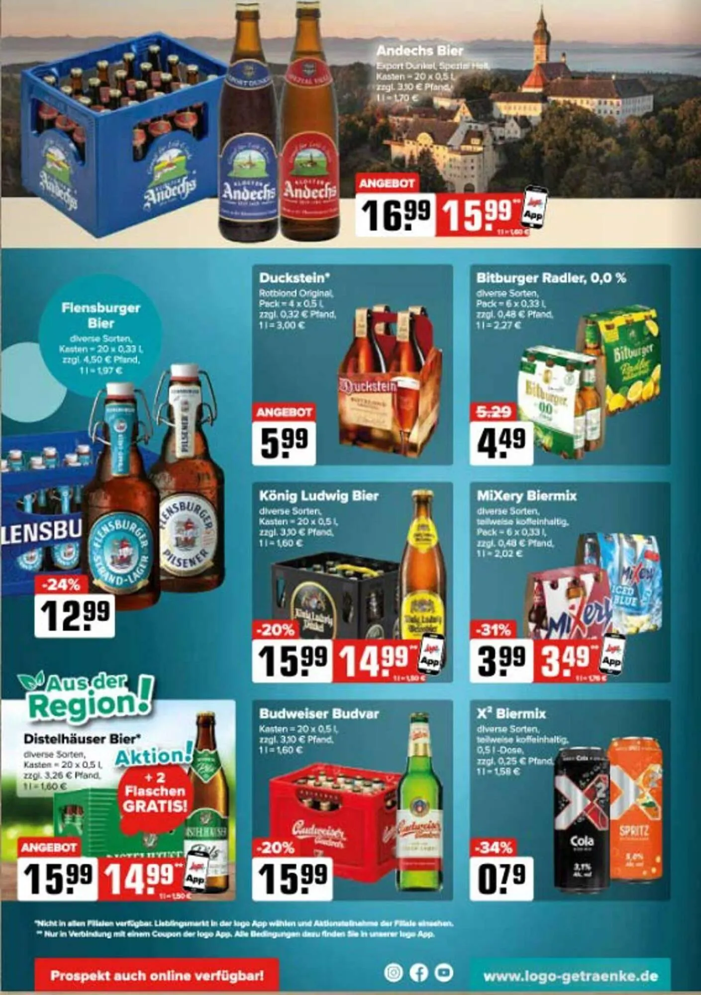 Logo Getränkemarkt Prospekt von 16. Oktober bis 18. Oktober 2025 - Prospekt seite 2