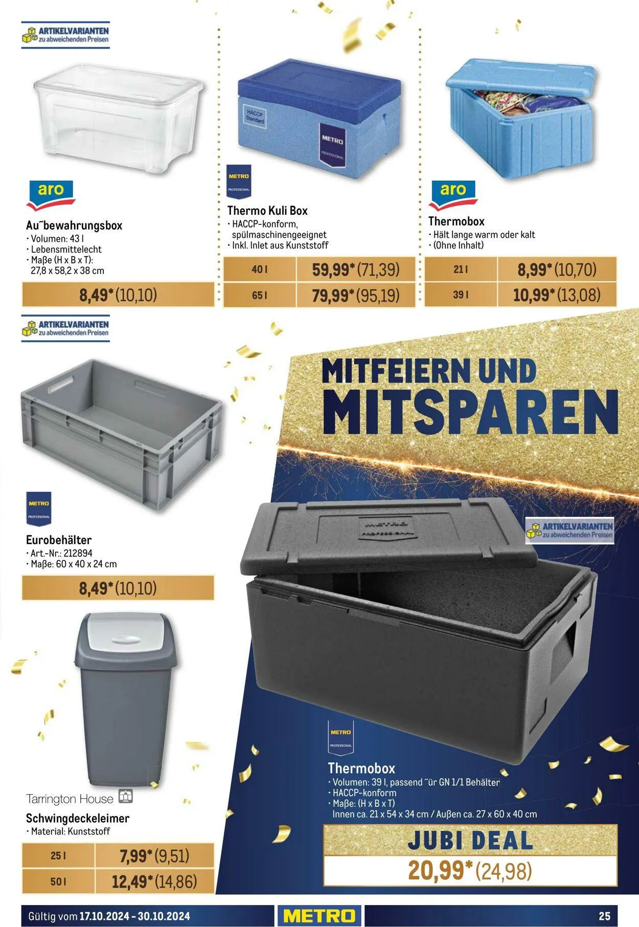 Metro Aktueller Prospekt von 7. August bis 21. August 2025 - Prospekt seite 27