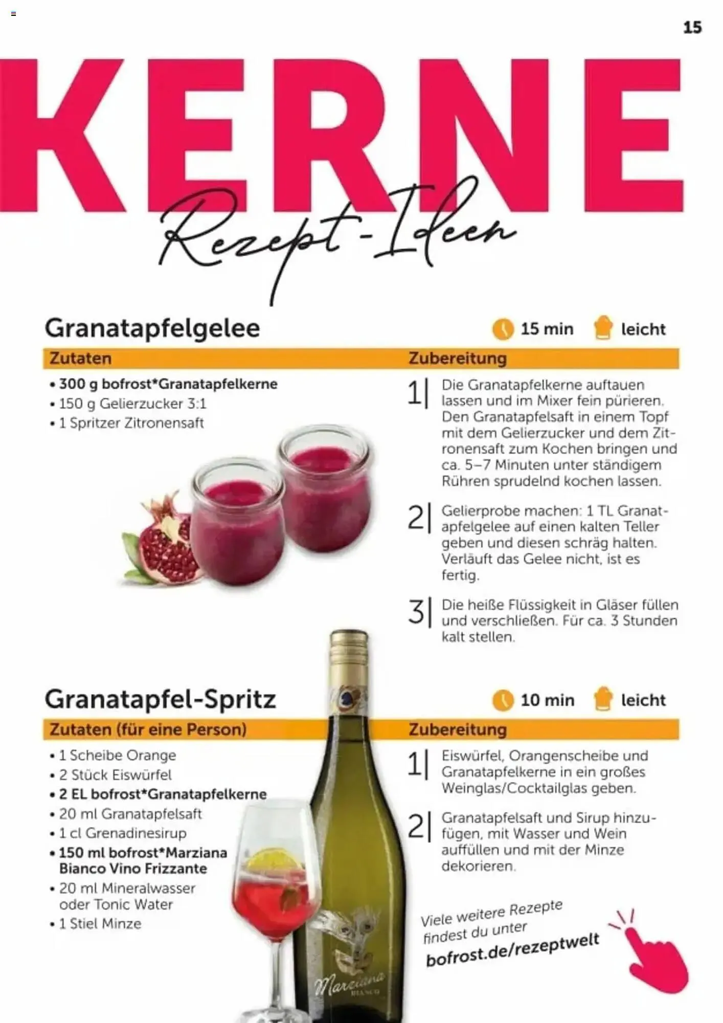 Bofrost Prospekt von 18. März bis 21. April 2025 - Prospekt seite 15