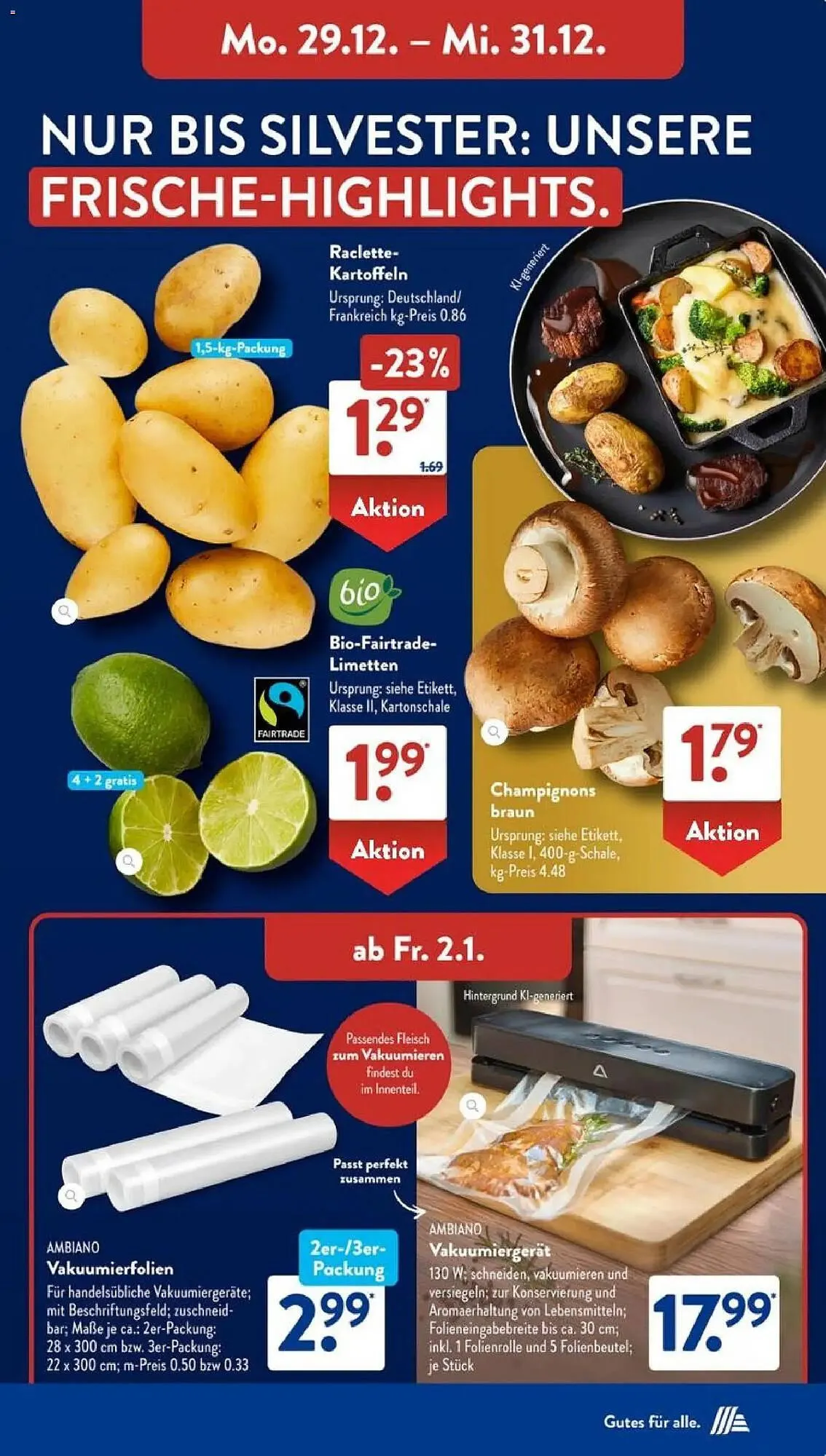 Aldi Süd Prospekt von 29. Dezember bis 3. Januar 2026 - Prospekt seite 21