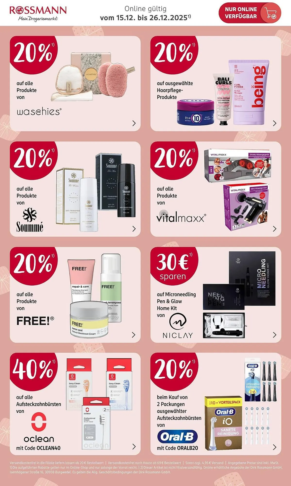 Rossmann Prospekt von 15. Dezember bis 26. Dezember 2025 - Prospekt seite 2