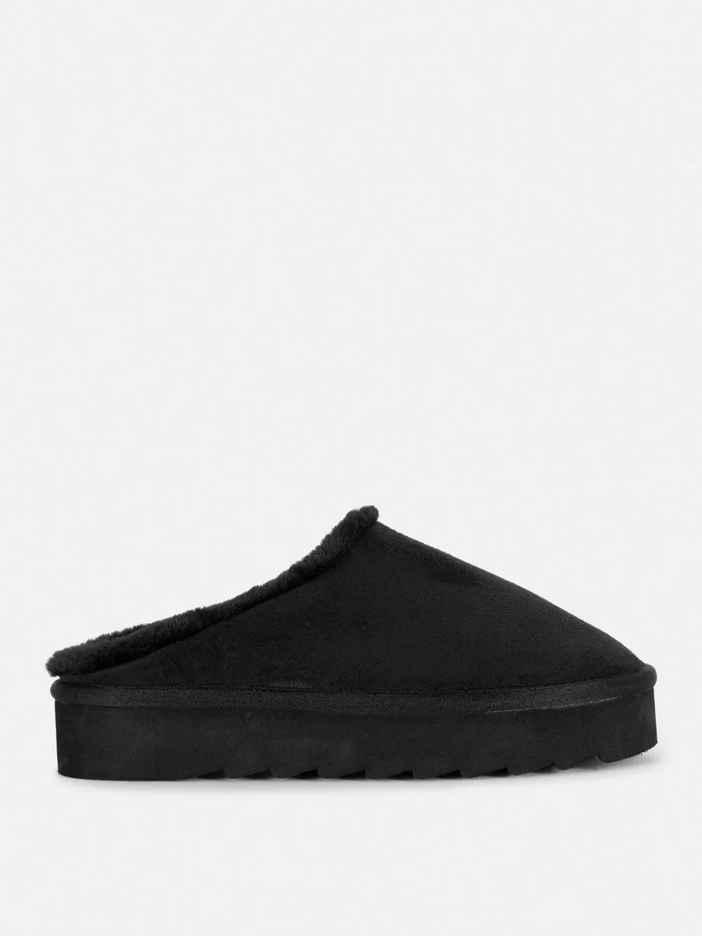 Hausschuhe mit Kunstfellfutter
