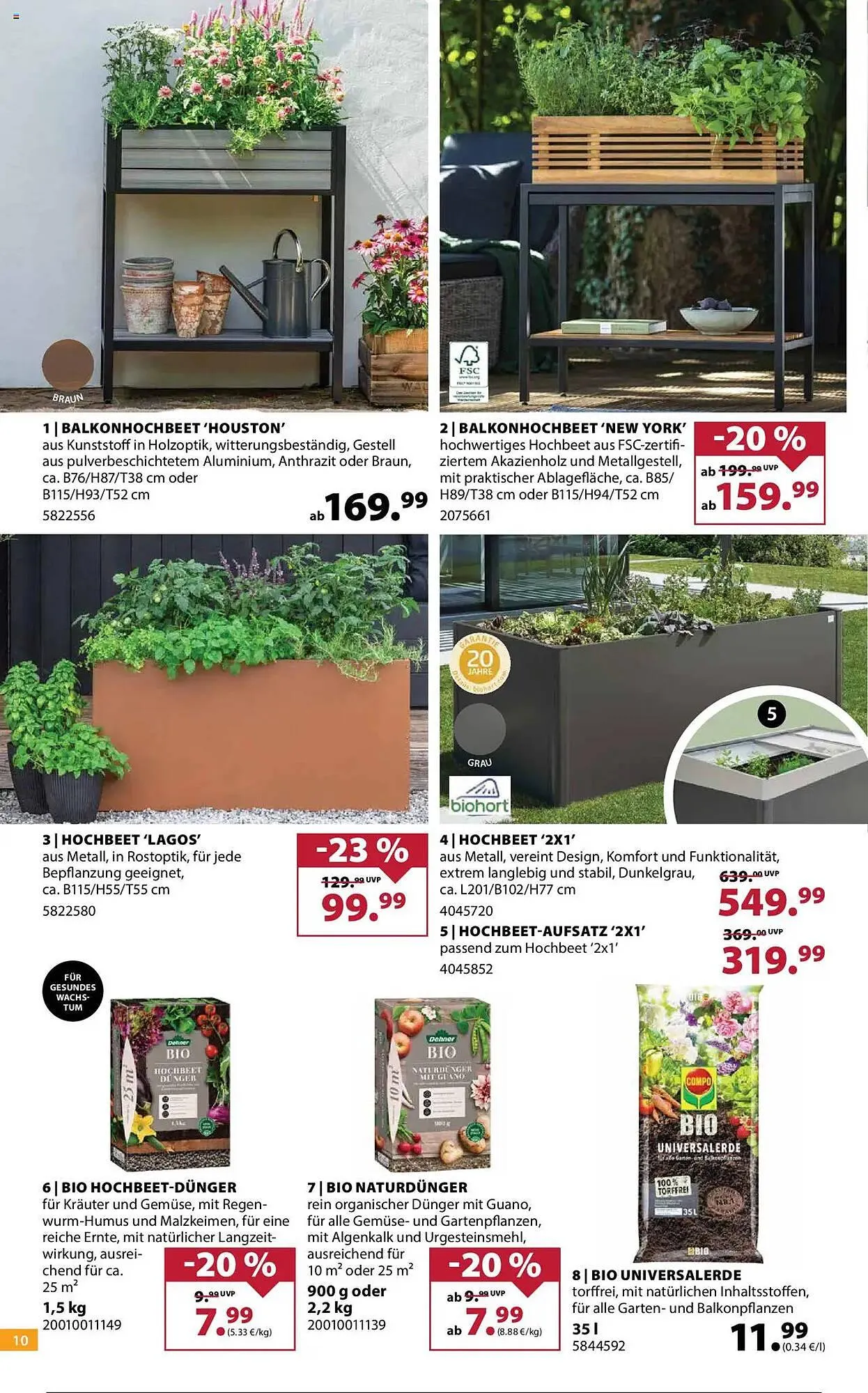 Dehner Prospekt von 2. April bis 7. April 2025 - Prospekt seite 10