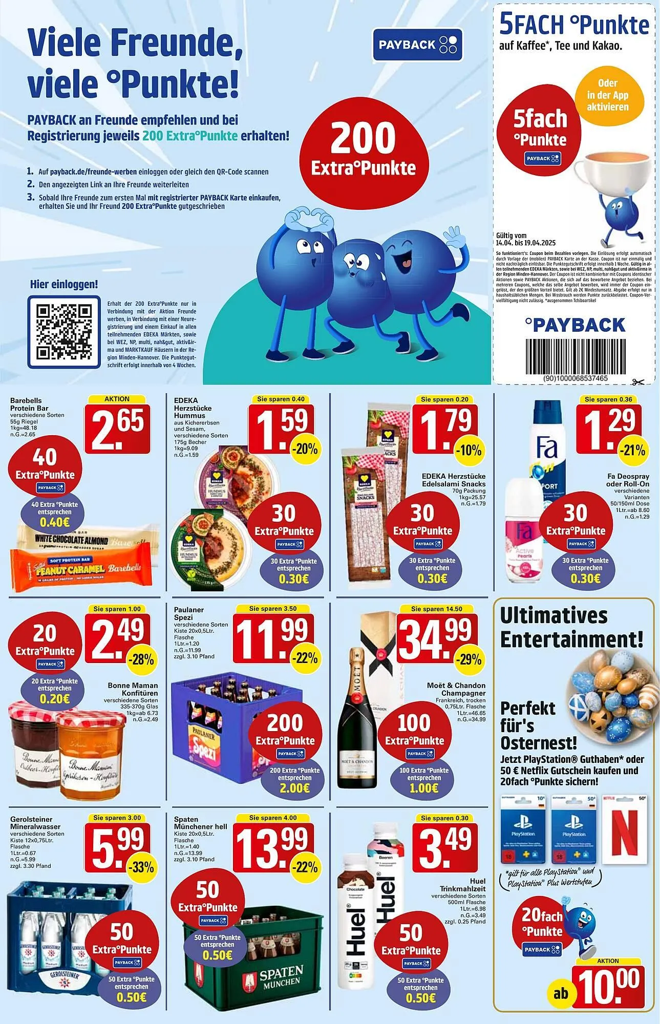 WEZ Prospekt von 14. April bis 19. April 2025 - Prospekt seite 15