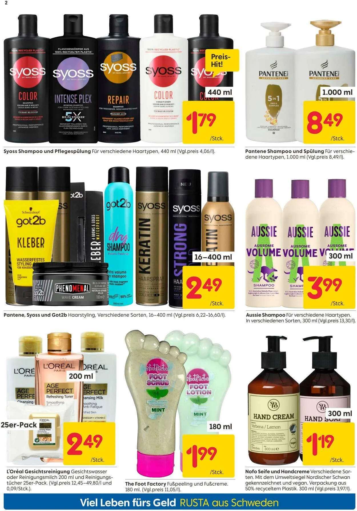 Rusta von 1. September bis 15. September 2025 - Prospekt seite 2