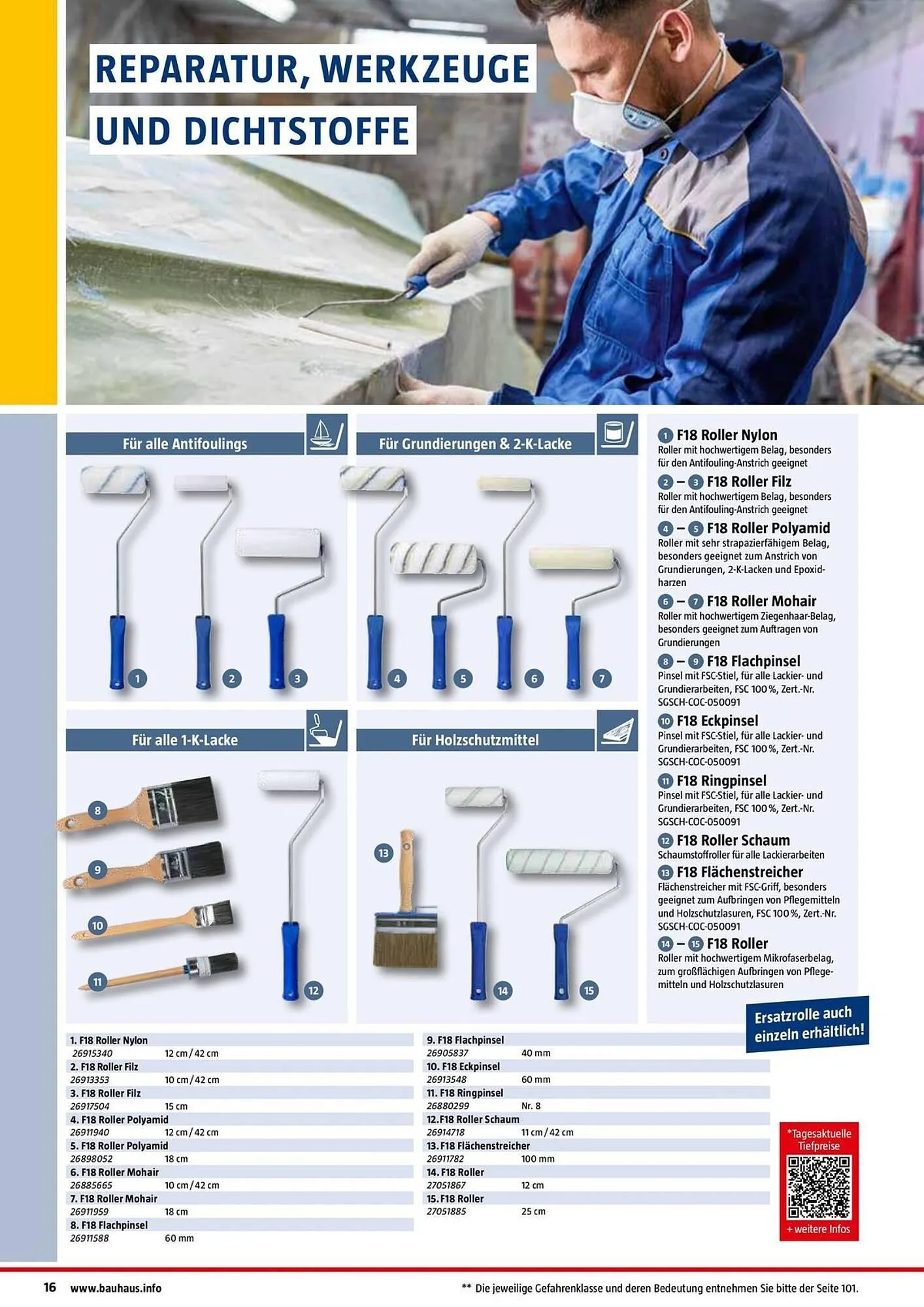 Bauhaus Magazin von 1. Februar bis 28. Februar 2026 - Prospekt seite 16