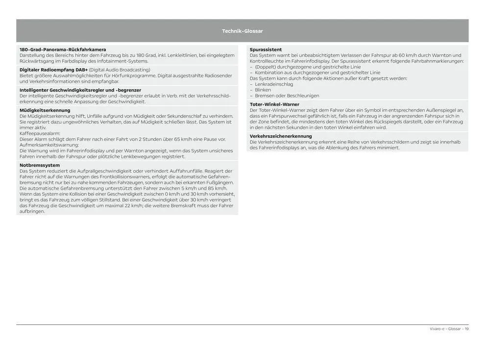 Opel Vivaro-e Cargo von 27. Februar bis 27. Februar 2025 - Prospekt seite 19