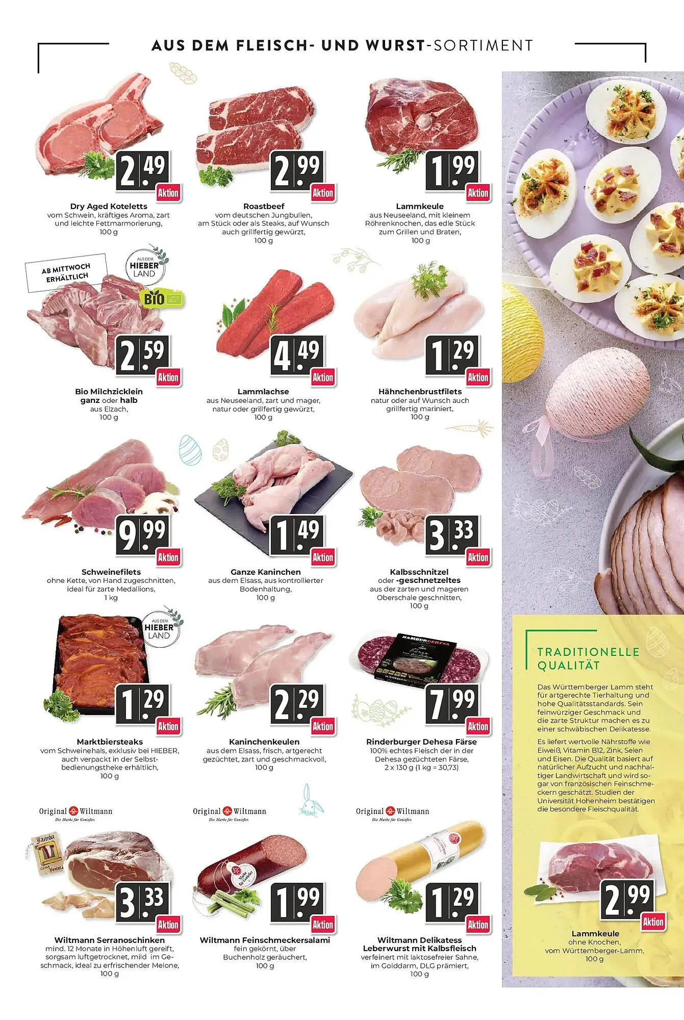 Hieber's Frische Center Prospekt von 29. März bis 4. April 2026 - Prospekt seite 4