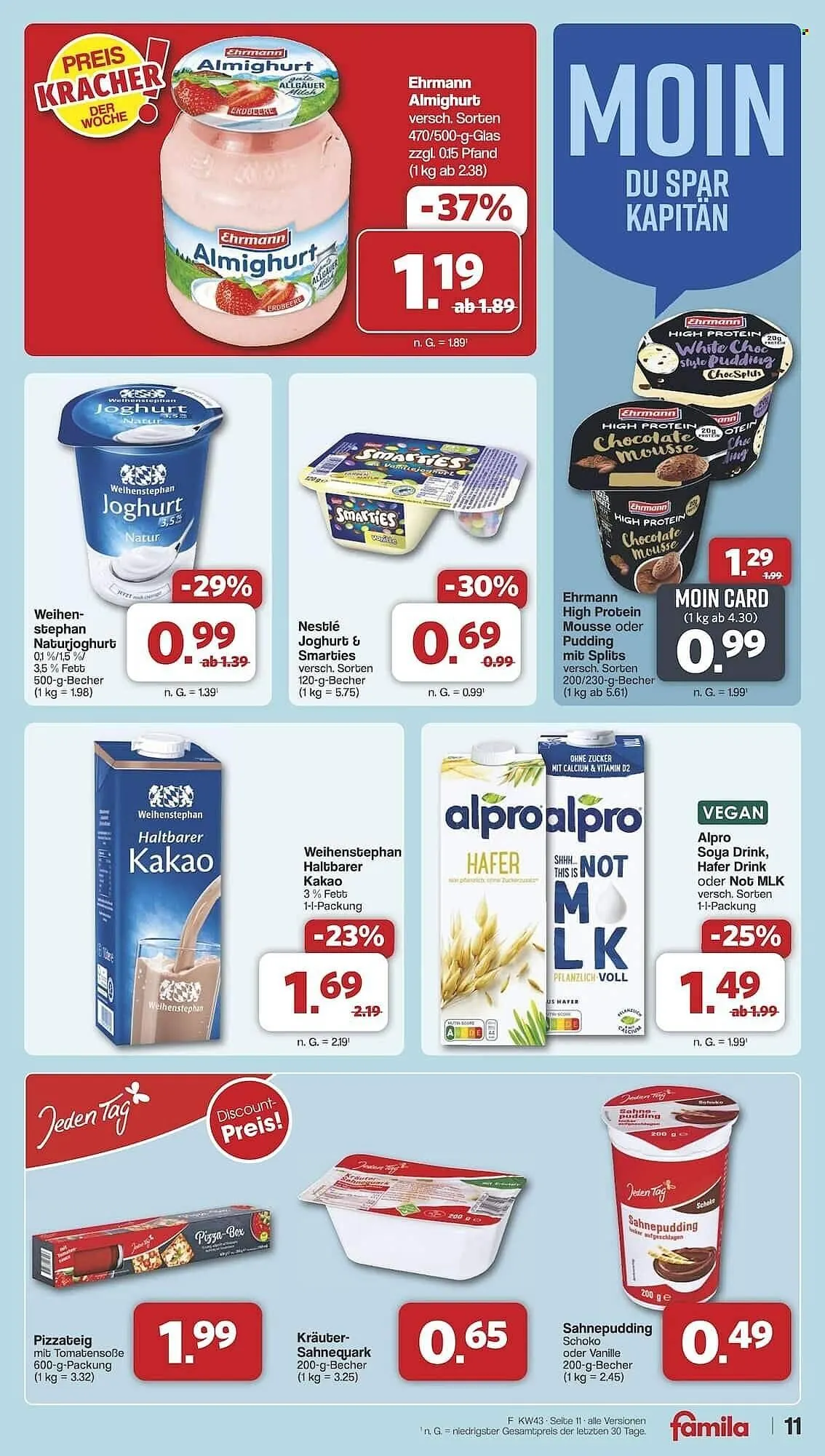Famila Nord Ost Prospekt von 20. Oktober bis 25. Oktober 2025 - Prospekt seite 12
