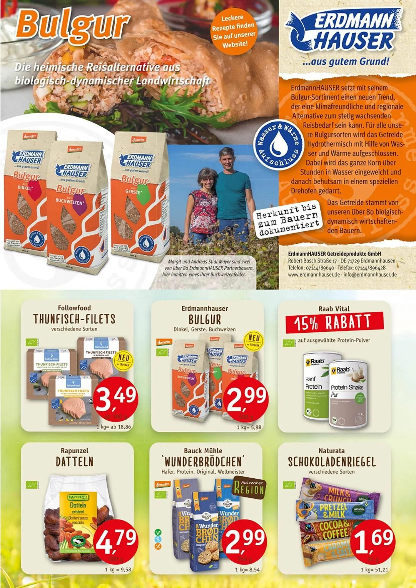 Erdkorn Biomarkt Prospekt von 27. Februar bis 26. März 2025 - Prospekt seite 5