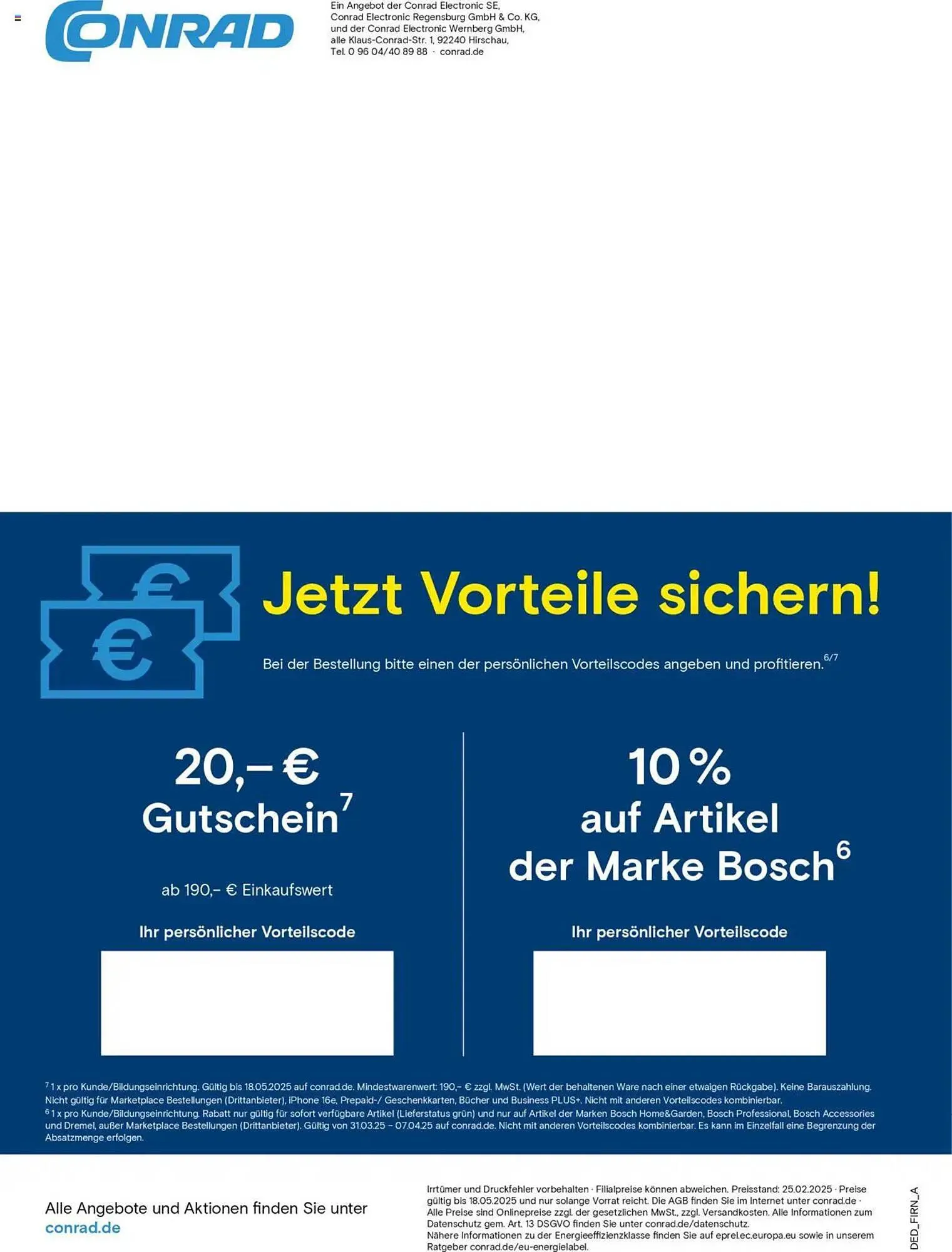 Conrad Prospekt von 27. März bis 18. Mai 2025 - Prospekt seite 52