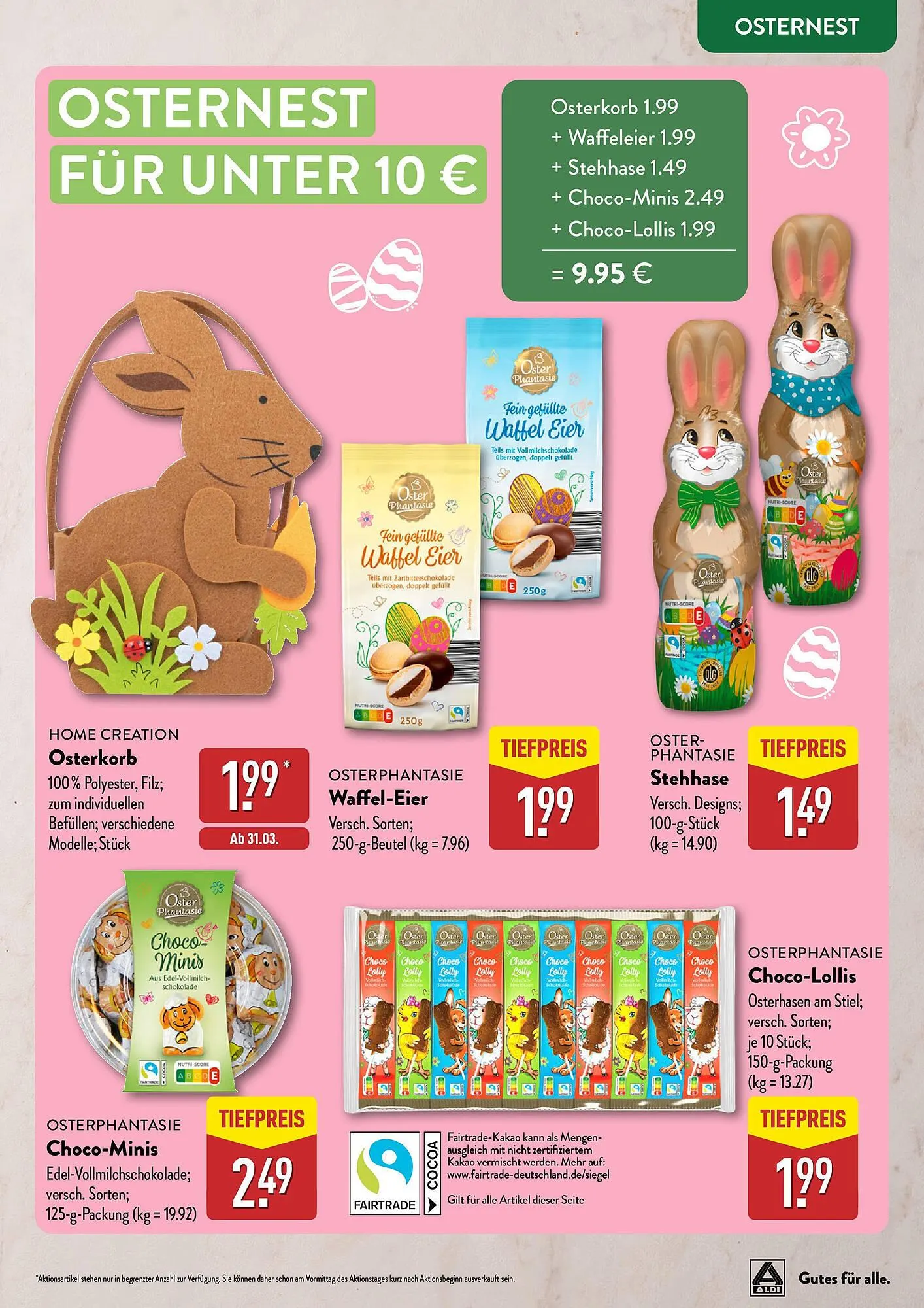 Aldi Nord Prospekt von 16. März bis 17. April 2025 - Prospekt seite 33