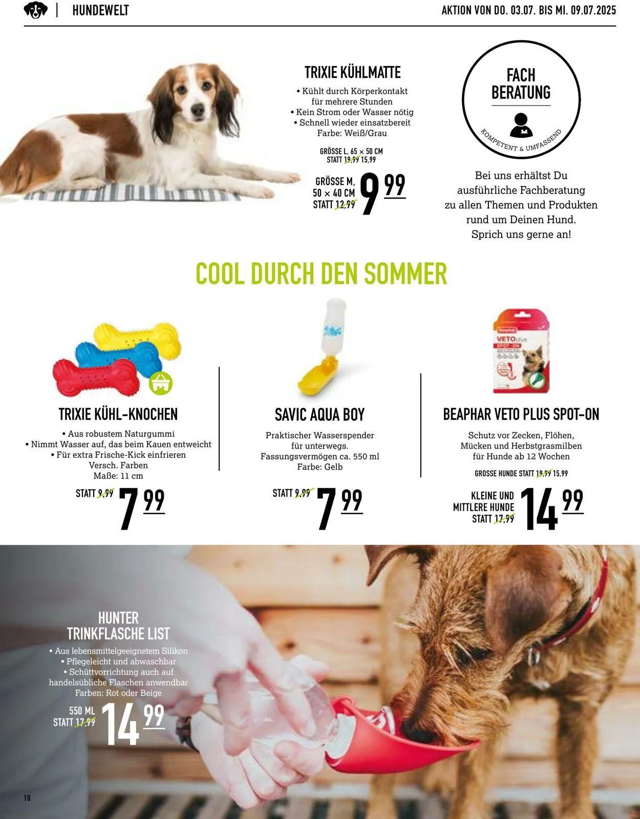 Kölle Zoo Aktueller Prospekt von 2. Juli bis 16. Juli 2025 - Prospekt seite 10