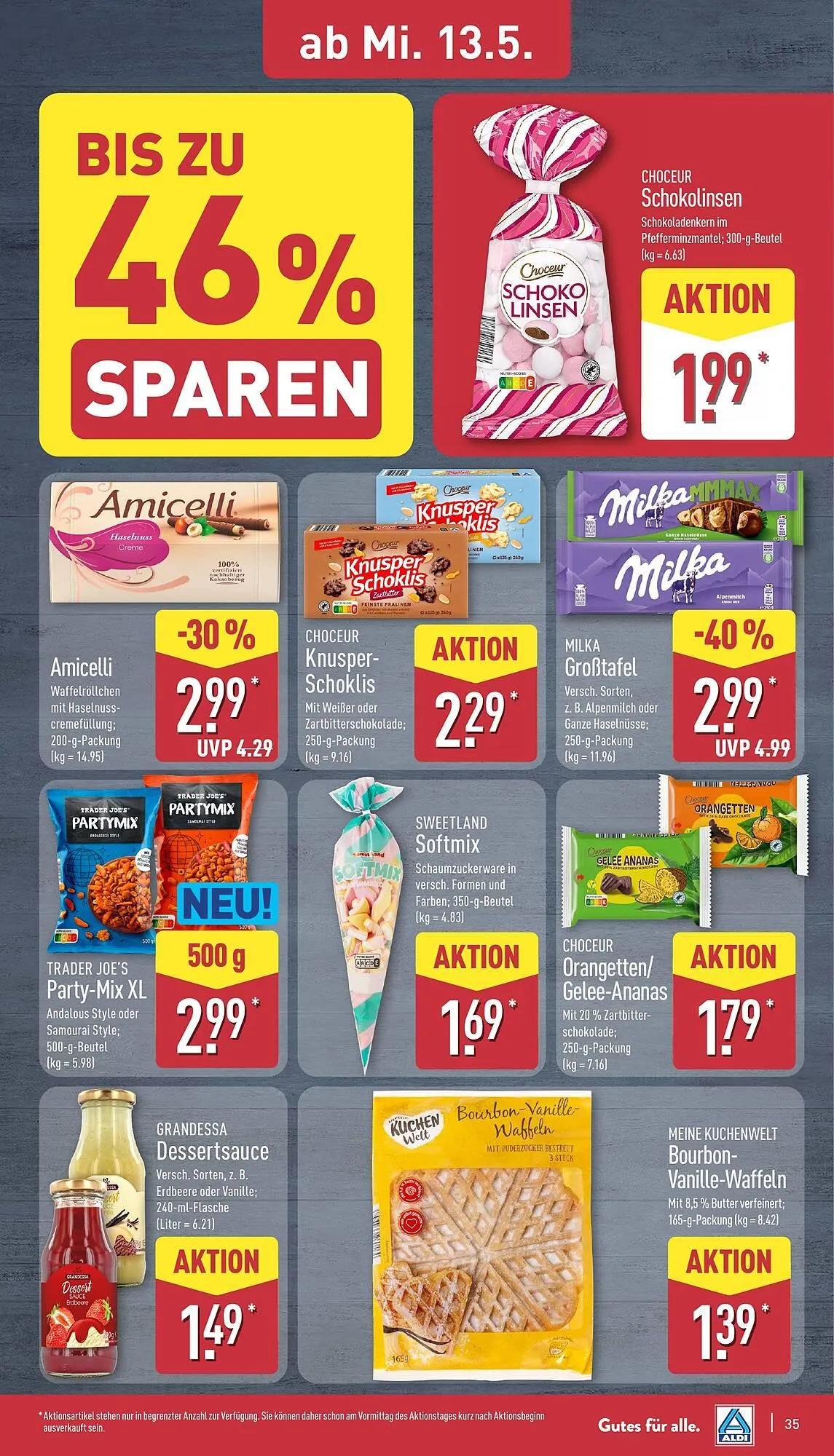 Aldi Nord Prospekt von 11. Mai bis 16. Mai 2026 - Prospekt seite 35