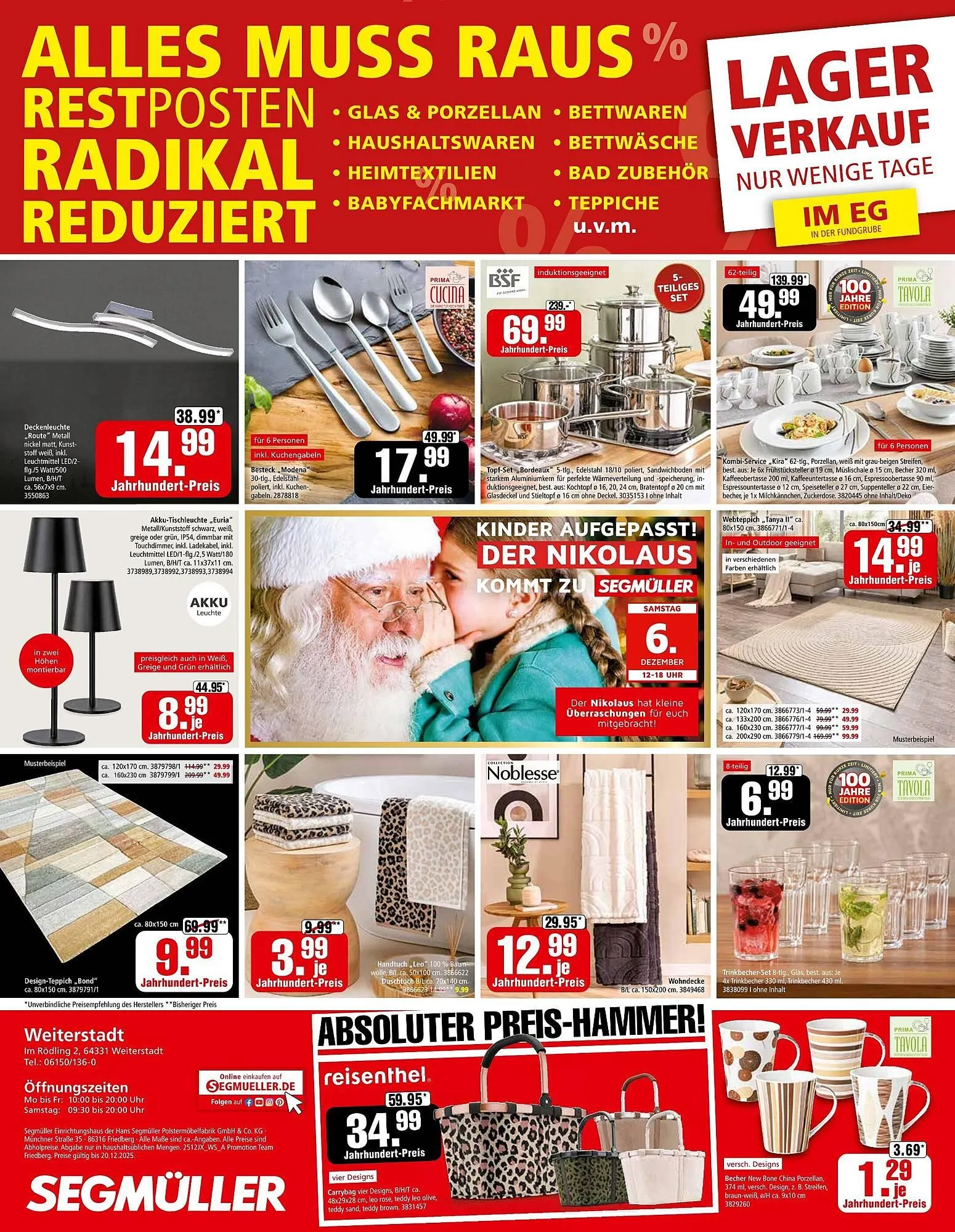 Segmüller Prospekt von 29. November bis 20. Dezember 2025 - Prospekt seite 6