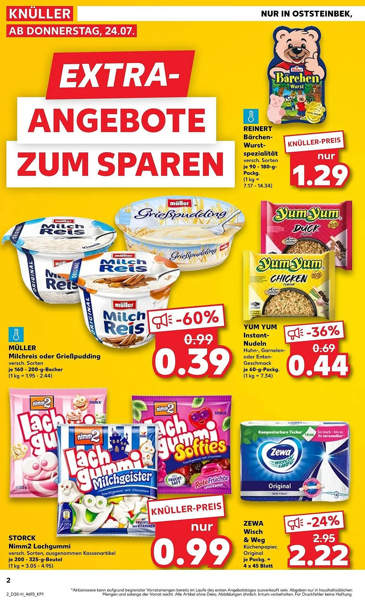Kaufland Prospekt von 24. Juli bis 30. Juli 2025 - Prospekt seite 2