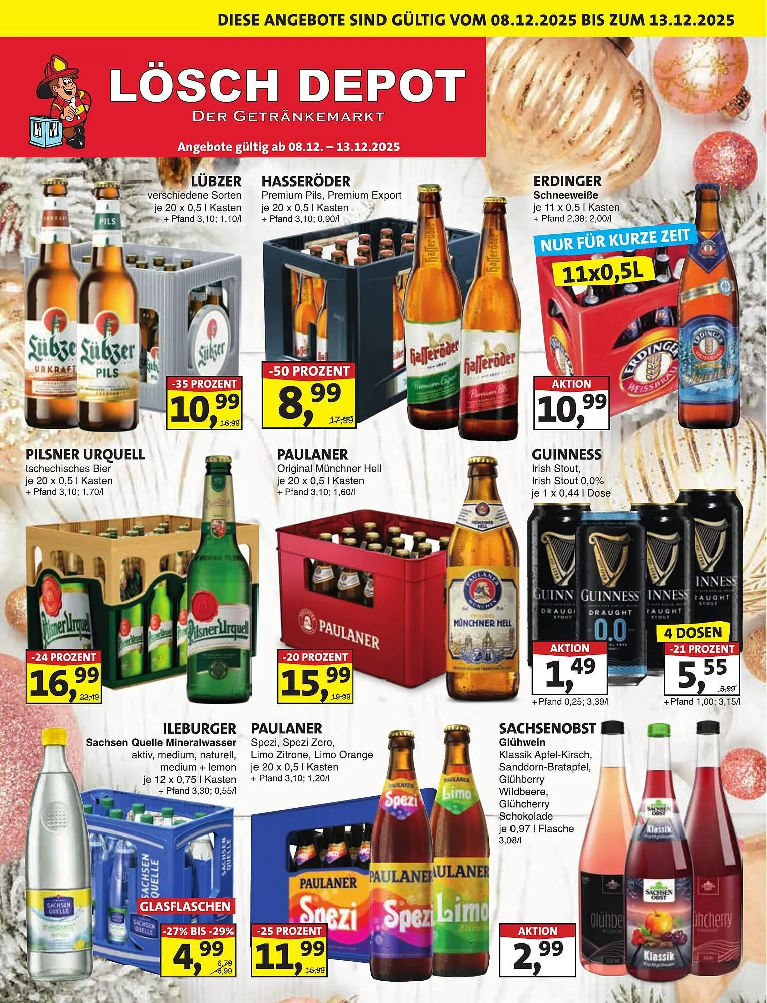 Lösch Depot Prospekt von 8. Dezember bis 13. Dezember 2025 - Prospekt seite 1