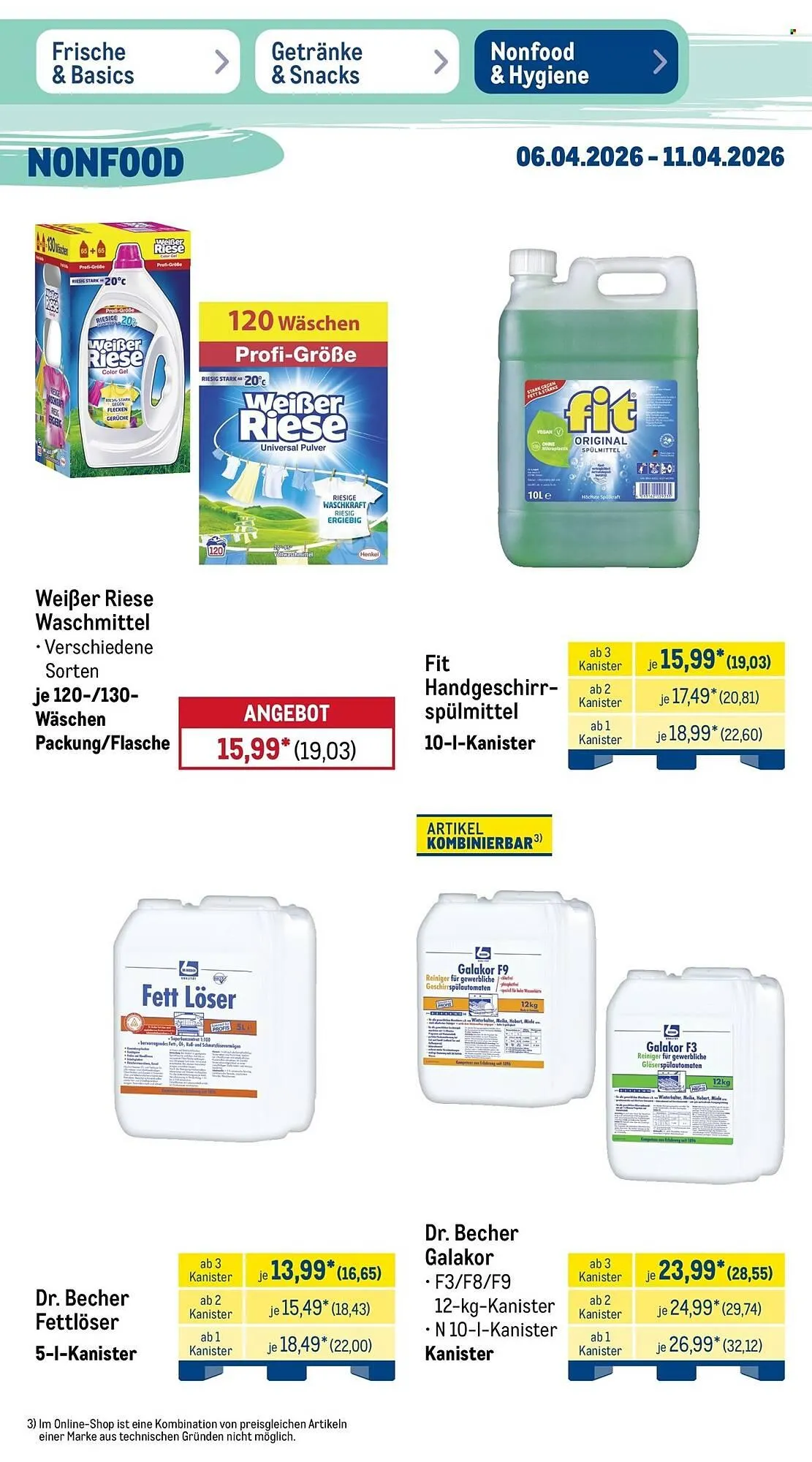 METRO Prospekt von 6. April bis 11. April 2026 - Prospekt seite 41