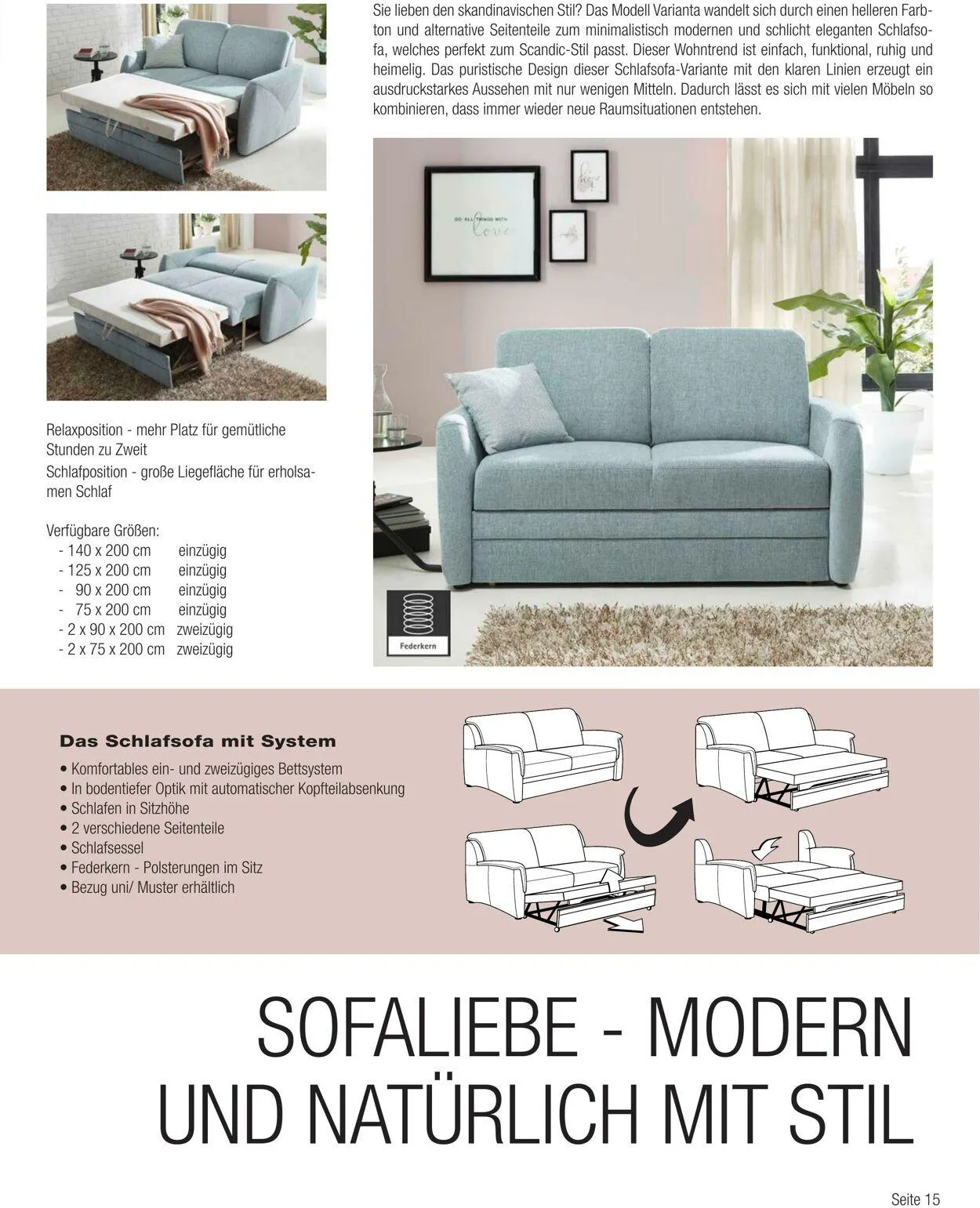 Multipolster Aktueller Prospekt von 2. Juni bis 16. Juni 2025 - Prospekt seite 15