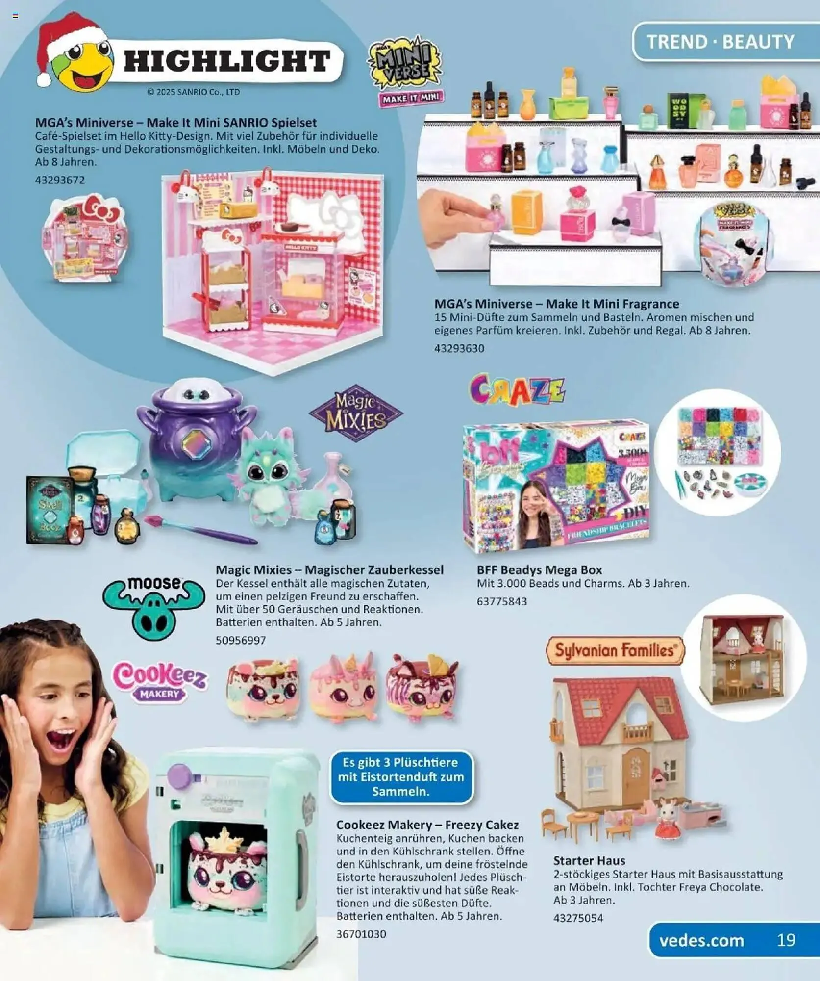 Vedes Prospekt von 18. September bis 24. Dezember 2025 - Prospekt seite 19