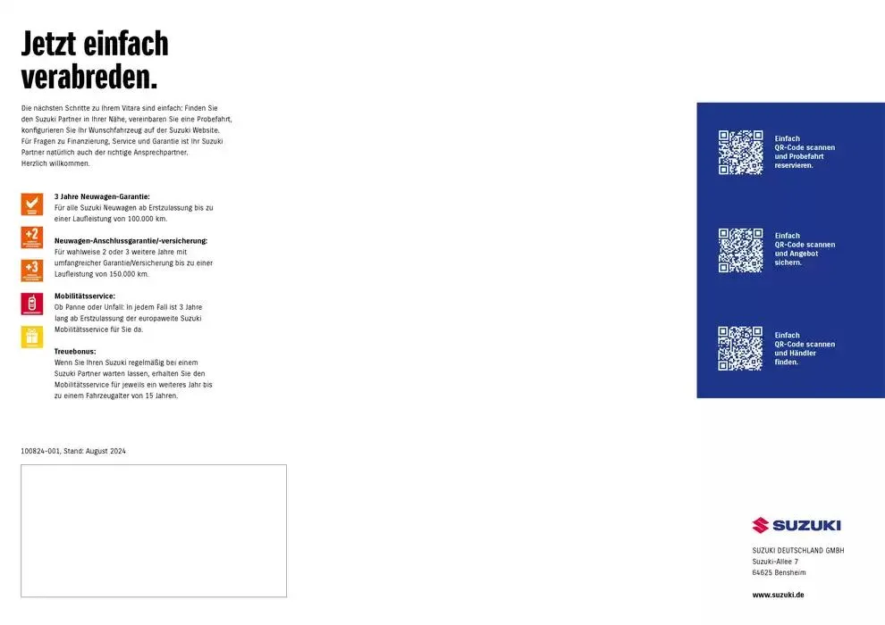 Suzuki Vitara von 24. Januar bis 24. Januar 2026 - Prospekt seite 11
