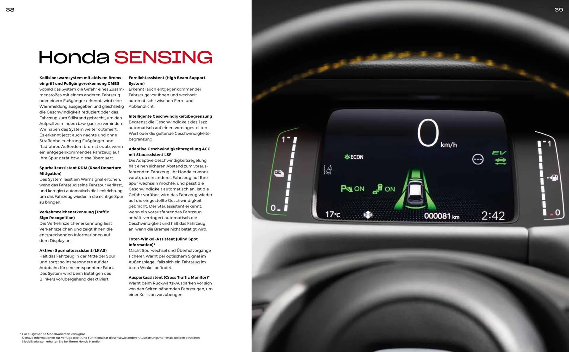 Honda Prospekt von 6. Juni bis 6. Juni 2025 - Prospekt seite 20