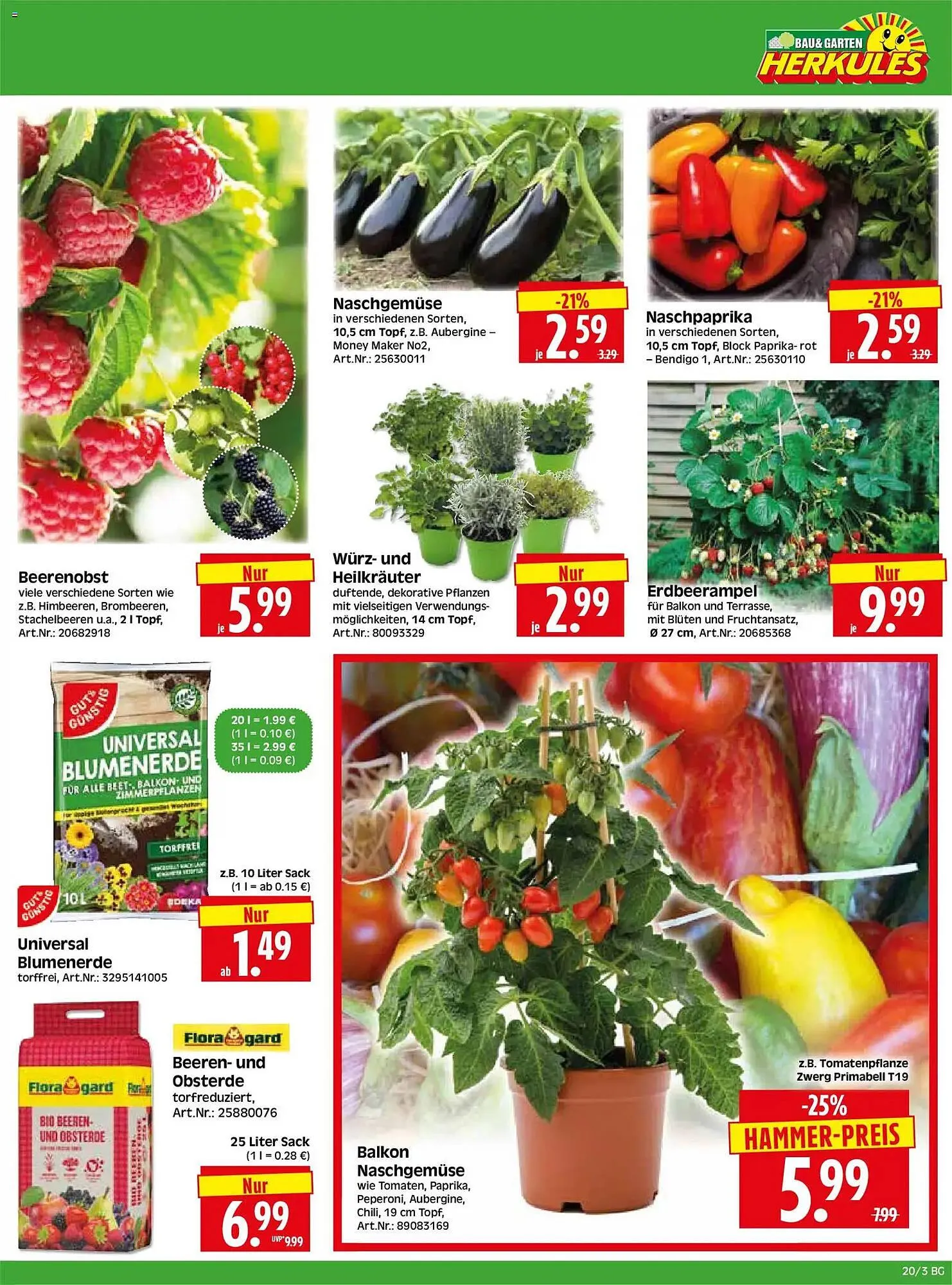 Herkules Baumarkt Prospekt von 11. Mai bis 16. Mai 2026 - Prospekt seite 3