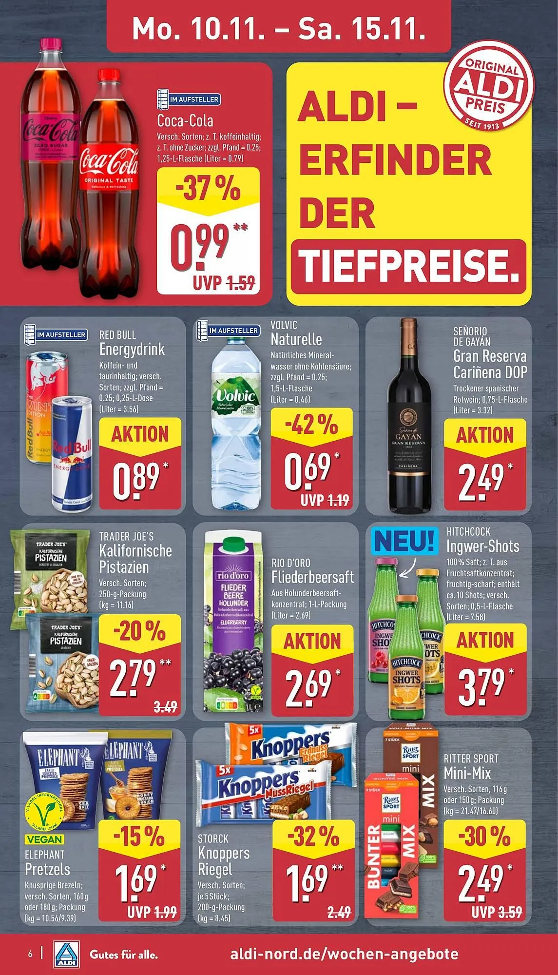 Aldi Nord Prospekt von 10. November bis 15. November 2025 - Prospekt seite 10