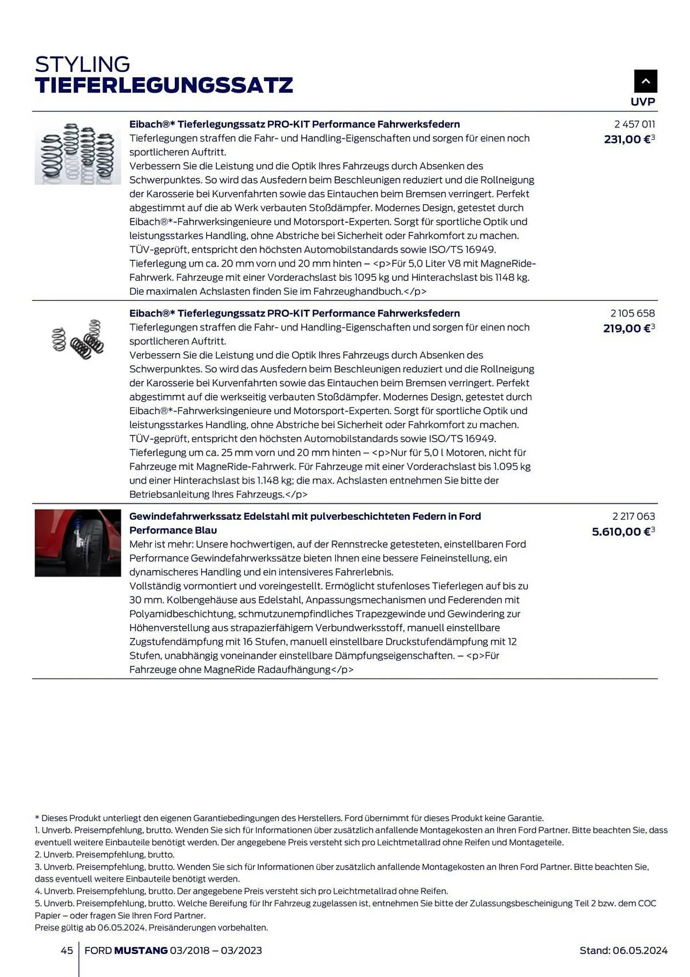 Ford Prospekt von 1. März bis 7. März 2025 - Prospekt seite 45