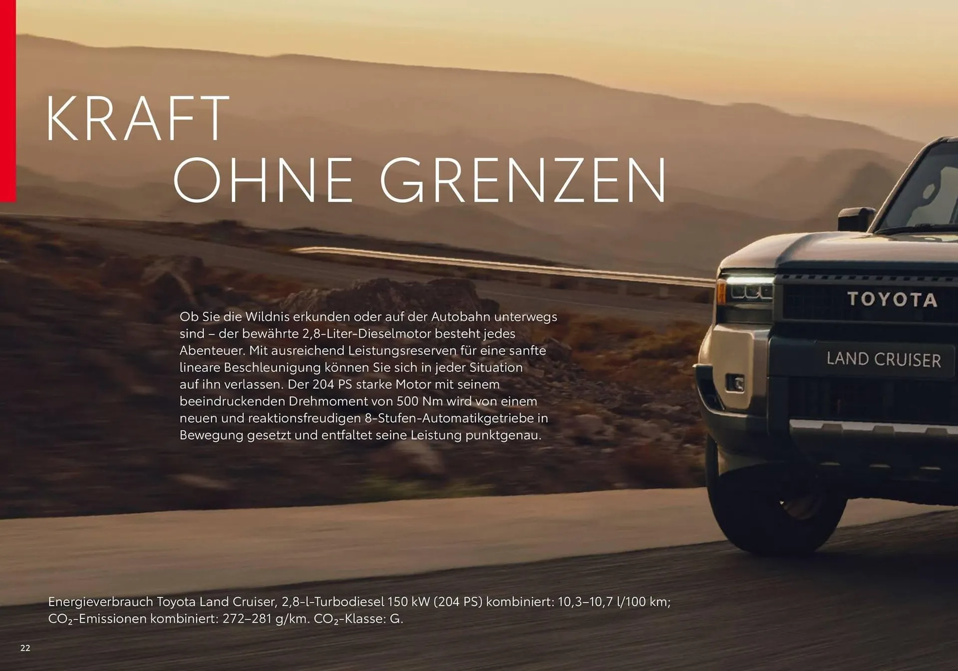 Toyota Prospekt von 20. September bis 20. September 2025 - Prospekt seite 22