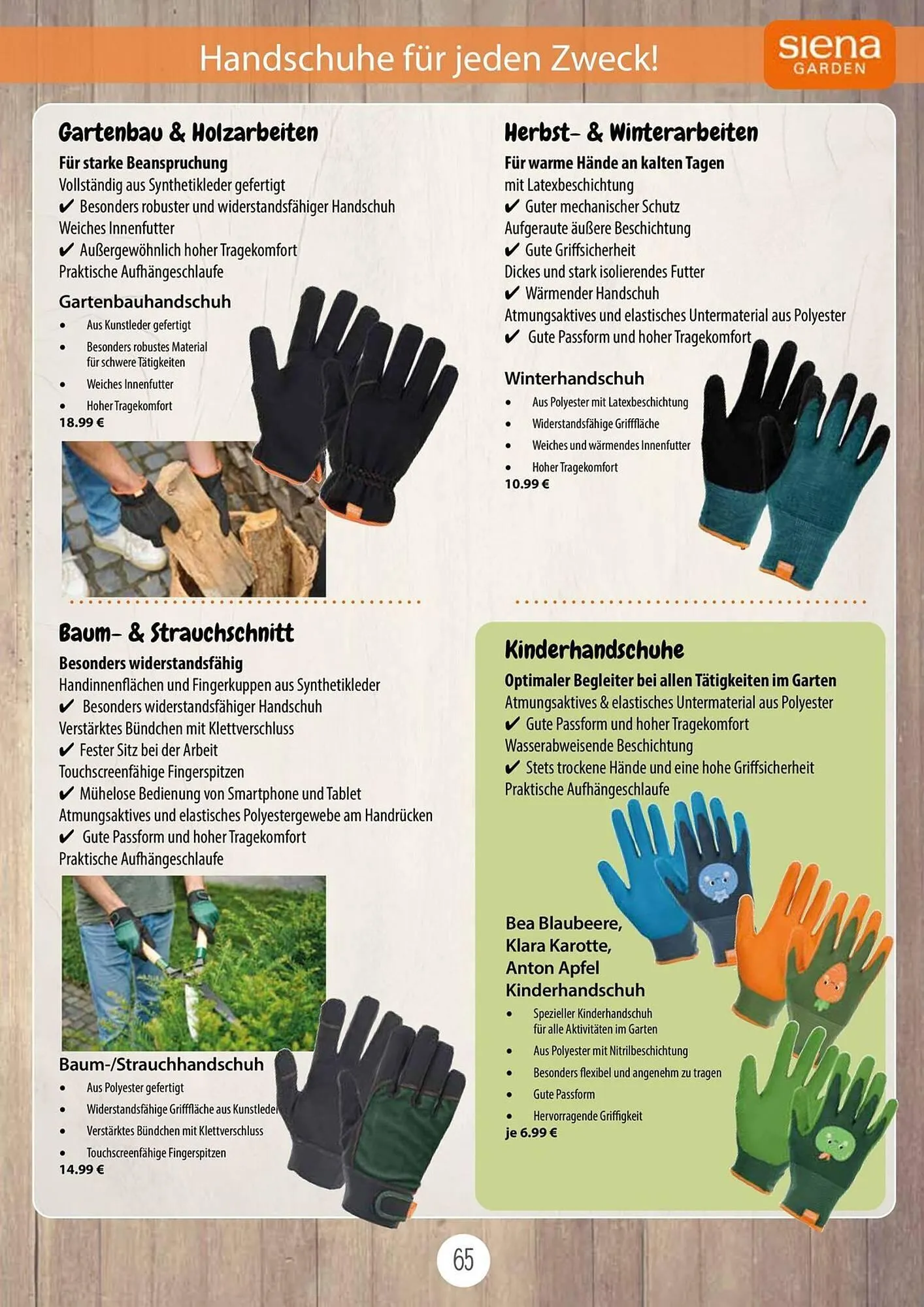 Kiebitzmarkt Prospekt von 16. April bis 31. August 2025 - Prospekt seite 65