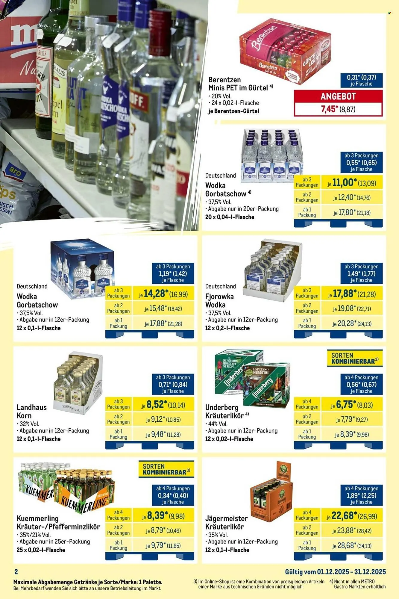 METRO Prospekt von 1. Dezember bis 31. Dezember 2025 - Prospekt seite 2