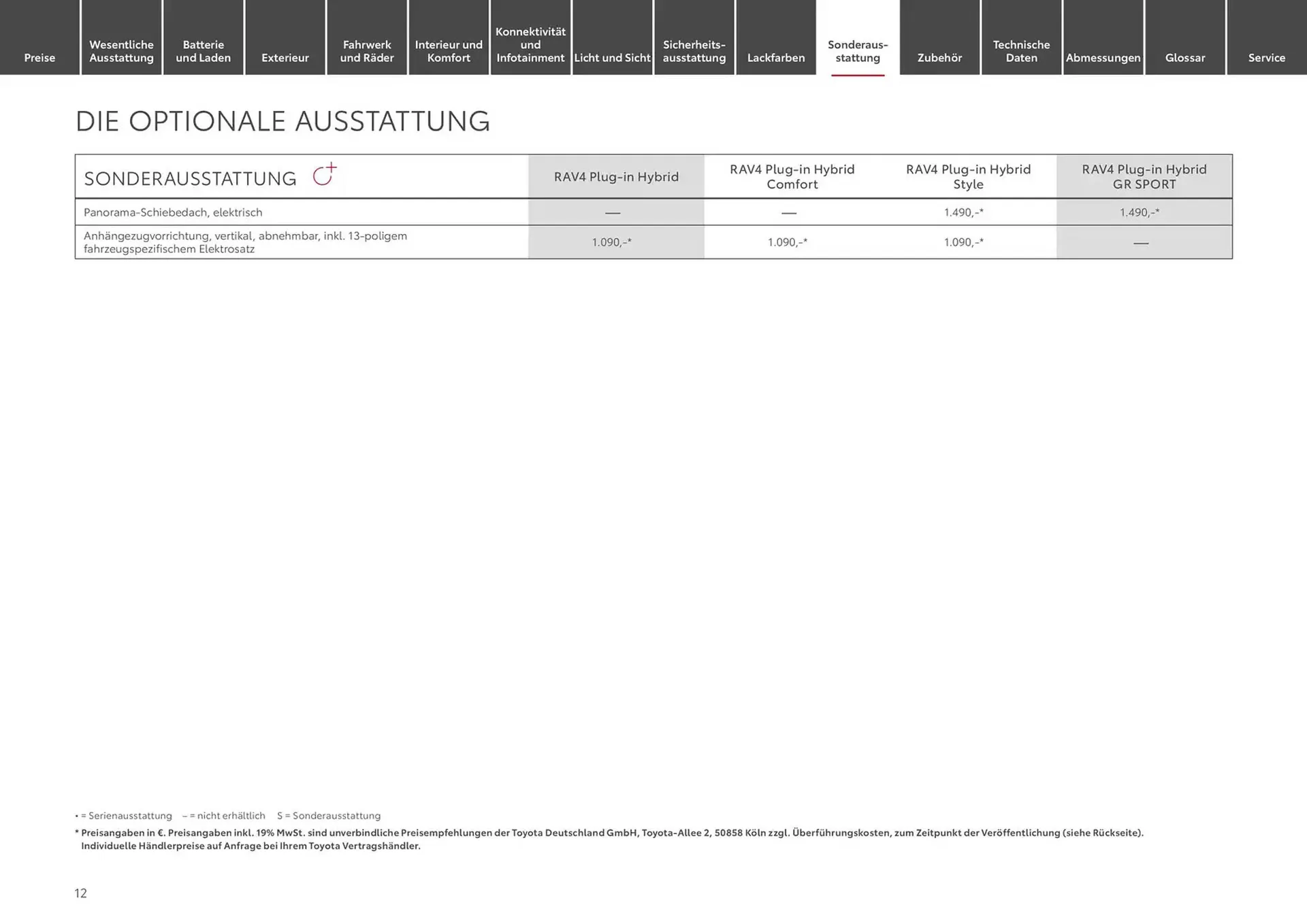 Toyota Prospekt von 26. September bis 26. September 2025 - Prospekt seite 12