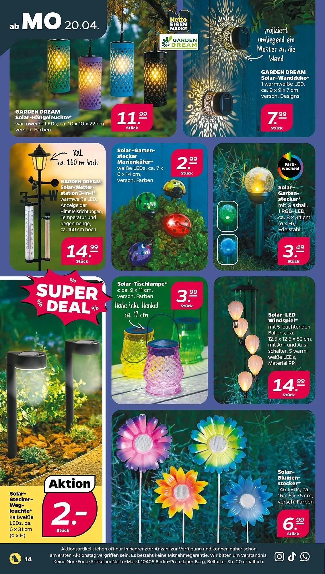 NETTO Prospekt von 20. April bis 25. April 2026 - Prospekt seite 18