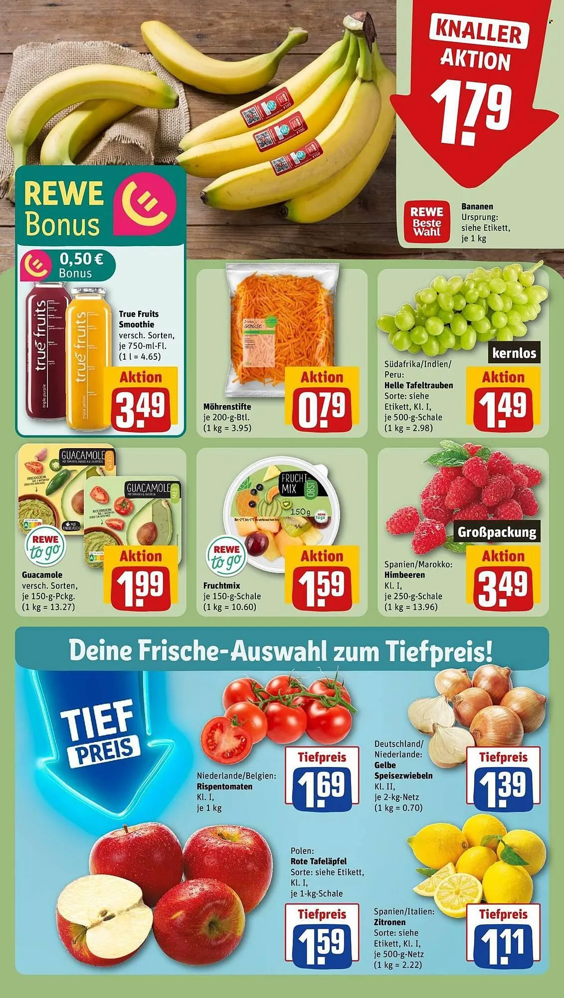 REWE Prospekt von 21. April bis 27. April 2025 - Prospekt seite 6