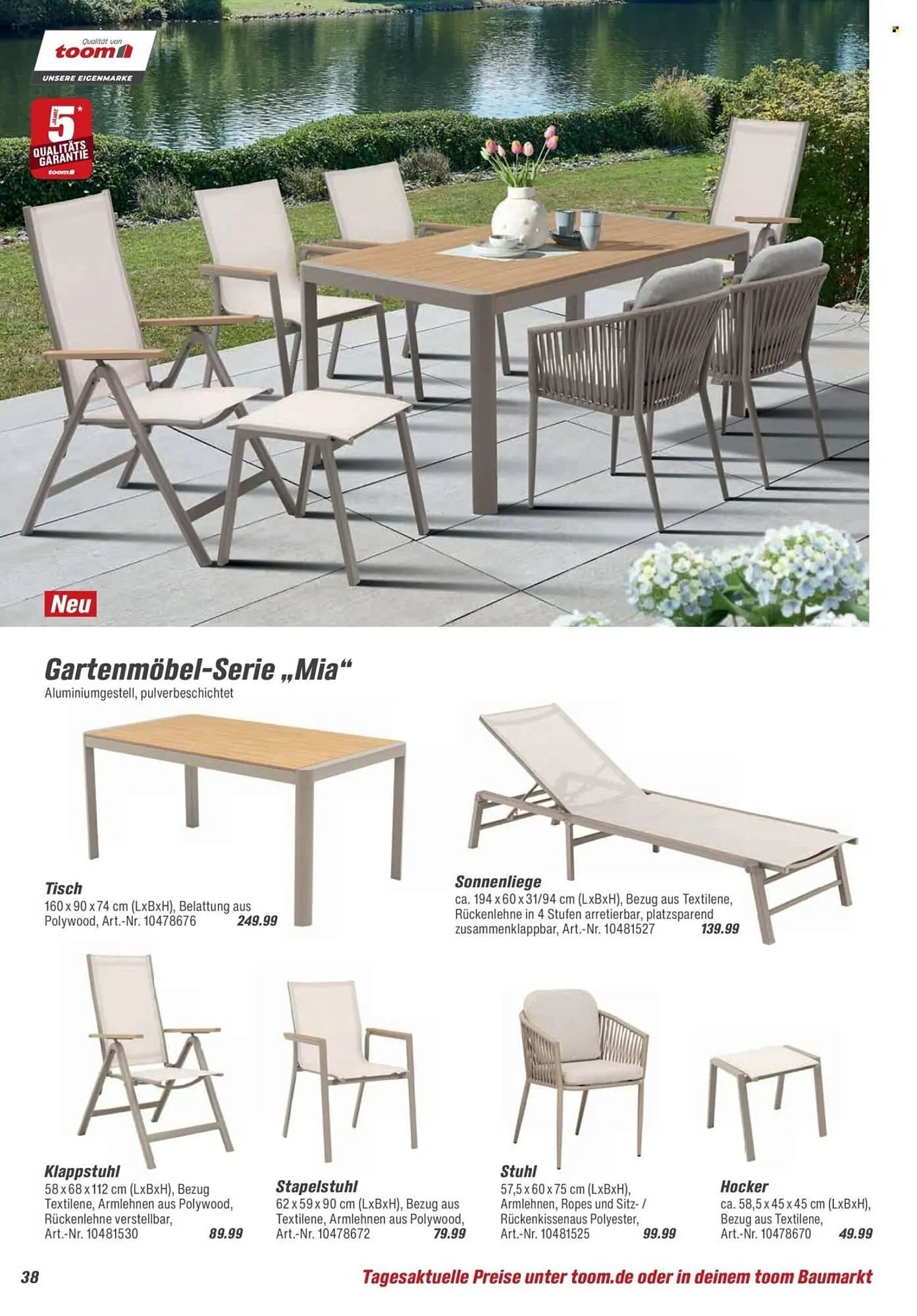 Toom Baumarkt Prospekt von 14. Februar bis 30. April 2026 - Prospekt seite 38