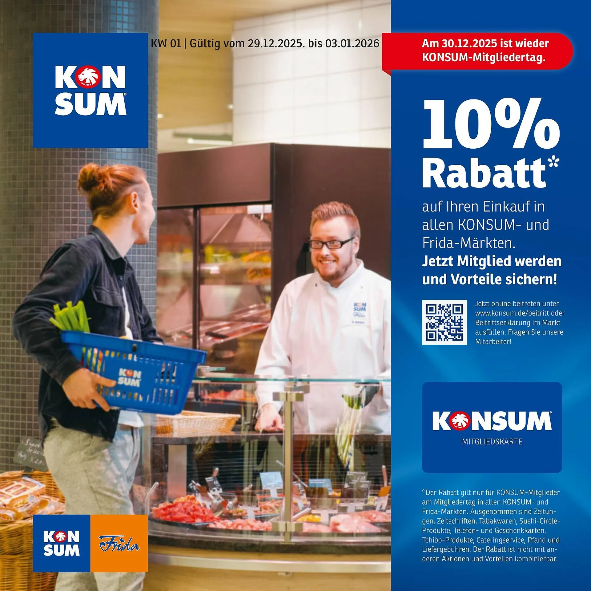 KONSUM Prospekt von 29. Dezember bis 3. Januar 2026 - Prospekt seite 1