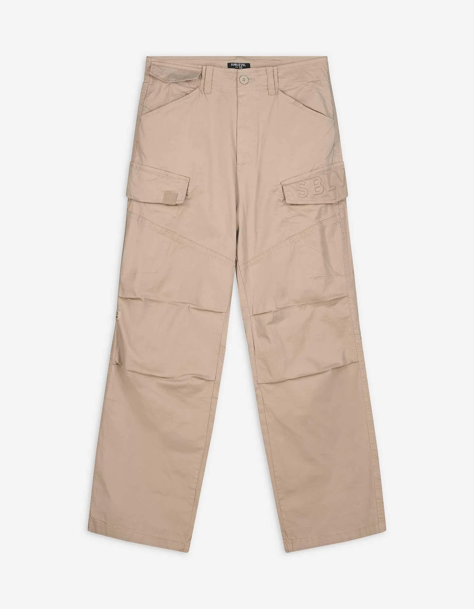 Cargohose - Baggy Fit - beige