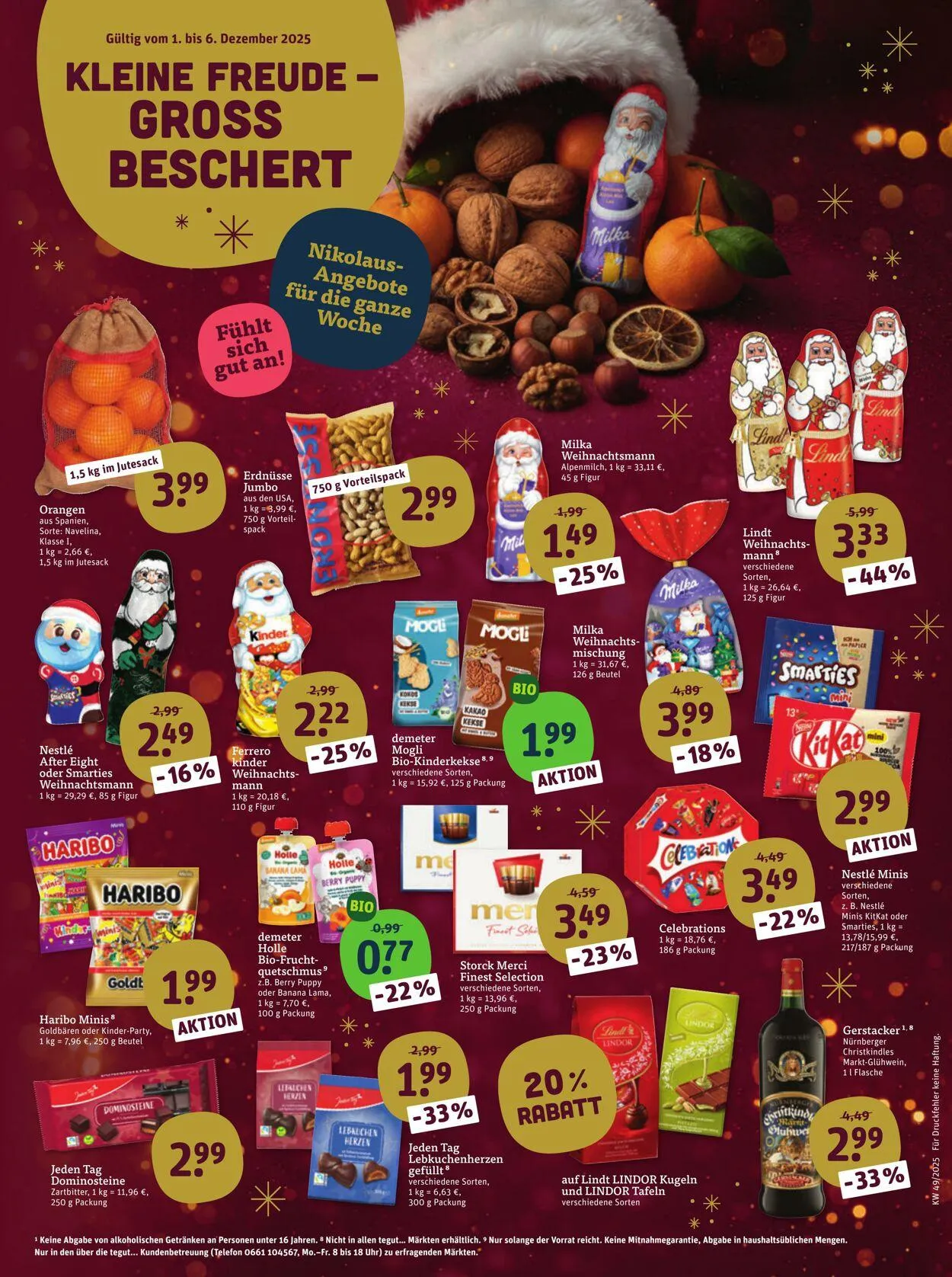 Tegut Aktueller Prospekt von 8. Dezember bis 14. Dezember 2025 - Prospekt seite 2