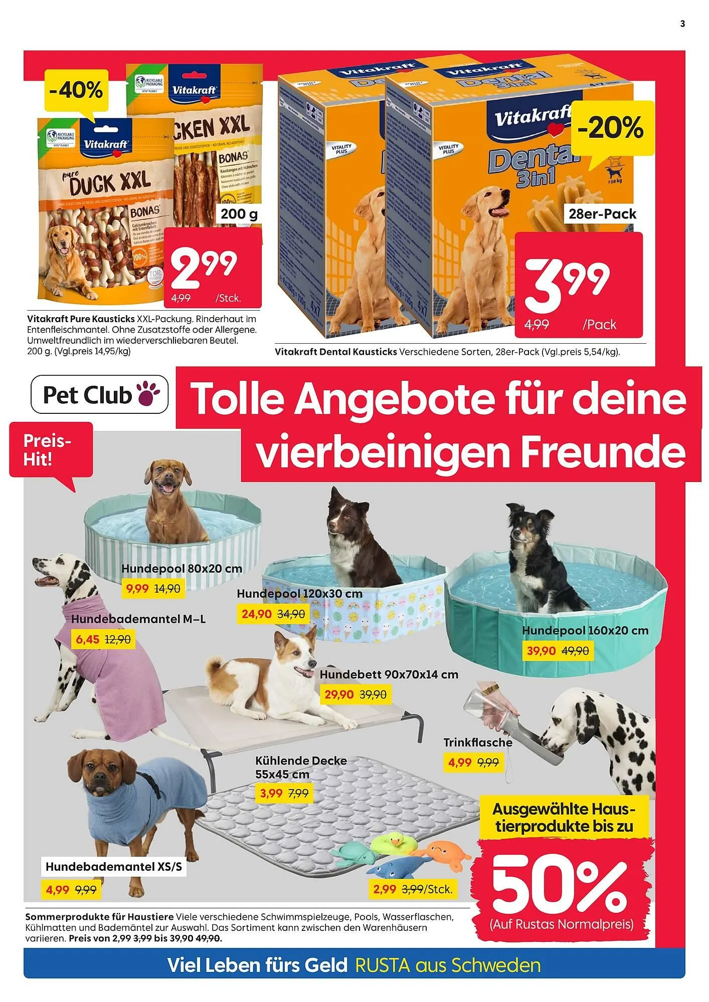 Rusta Prospekt von 7. Juli bis 12. Juli 2025 - Prospekt seite 3