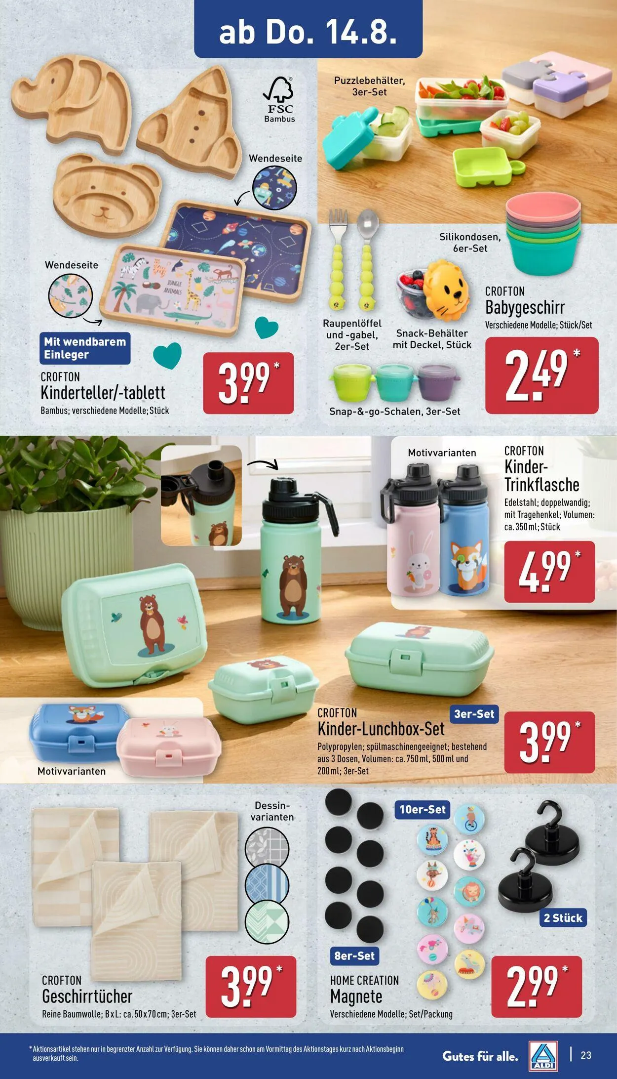 Aldi-Nord von 11. August bis 16. August 2025 - Prospekt seite 23