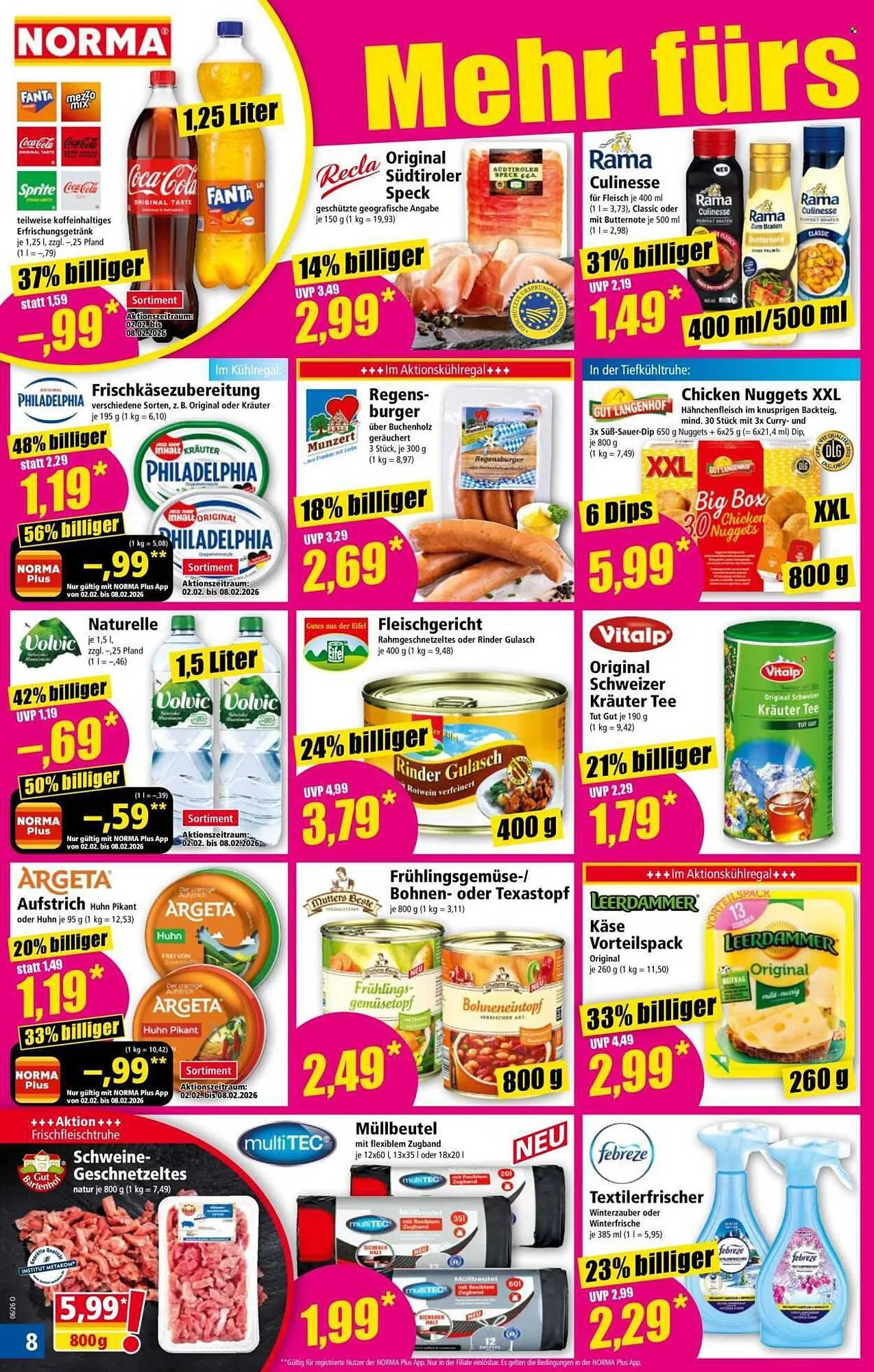 Norma Prospekt von 2. Februar bis 8. Februar 2026 - Prospekt seite 8