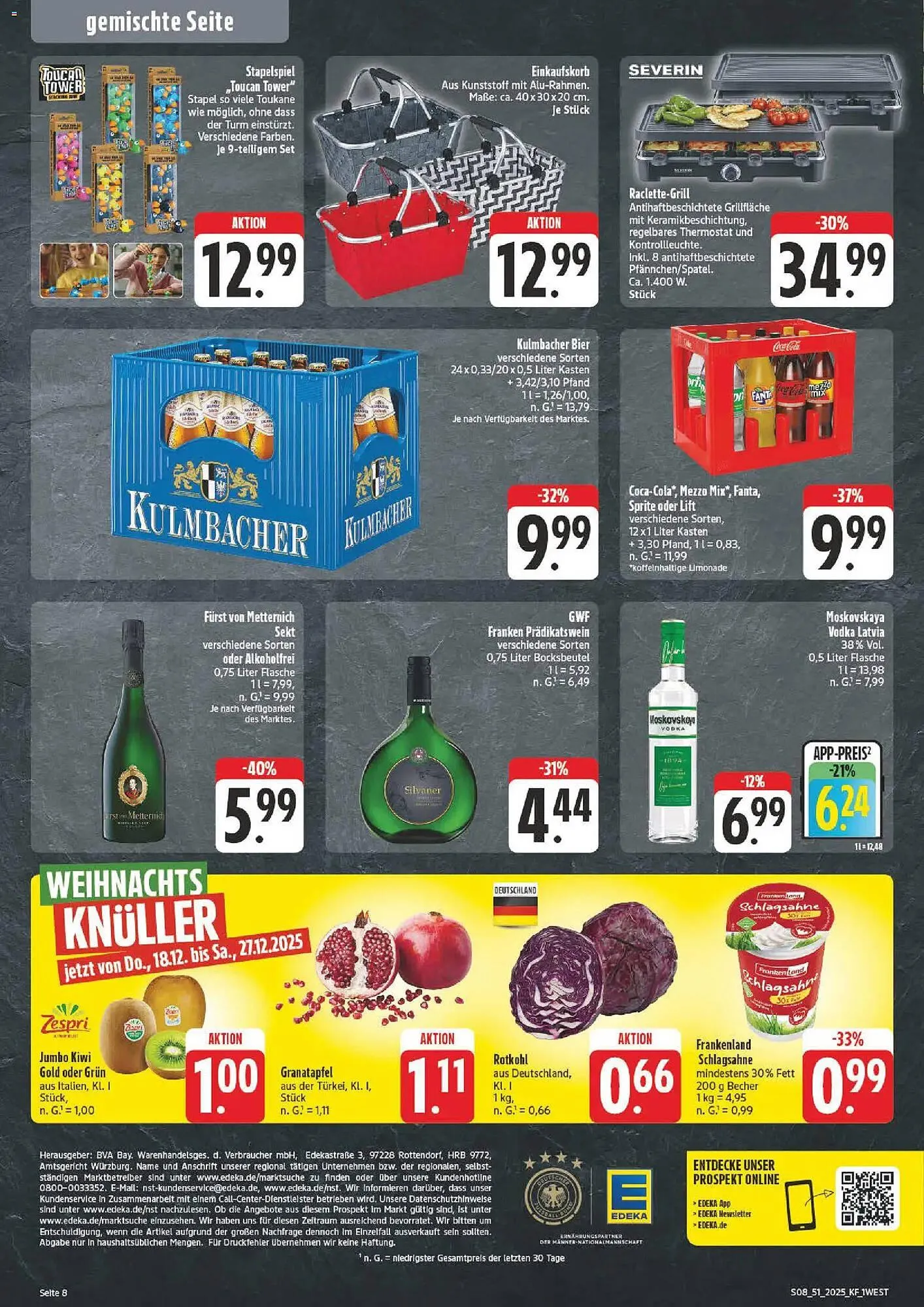 Nah & gut Prospekt von 15. Dezember bis 20. Dezember 2025 - Prospekt seite 8