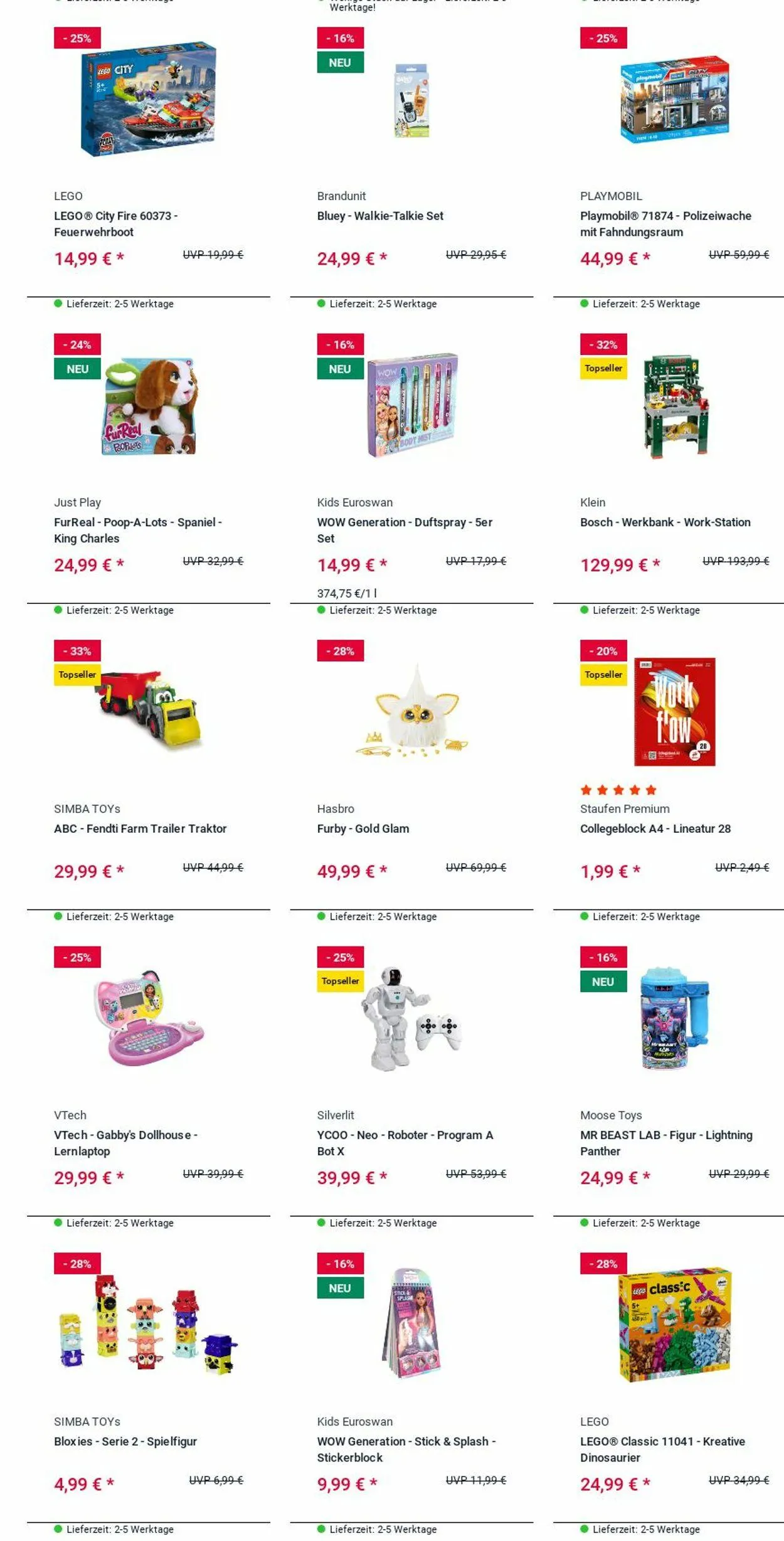 ROFU Kinderland Aktueller Prospekt von 8. Dezember bis 17. Dezember 2025 - Prospekt seite 39