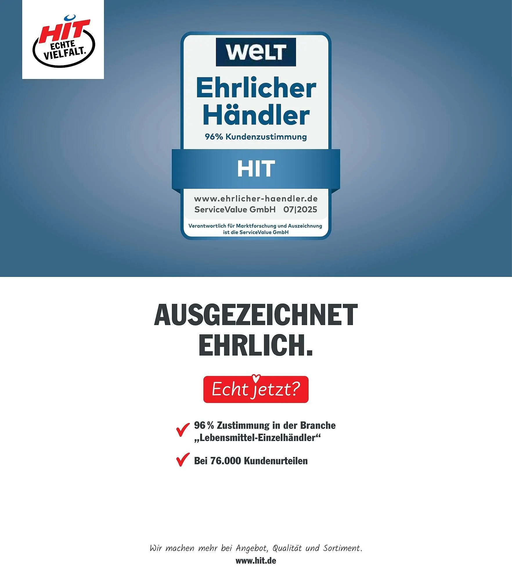 HIT Prospekt von 20. Oktober bis 25. Oktober 2025 - Prospekt seite 16