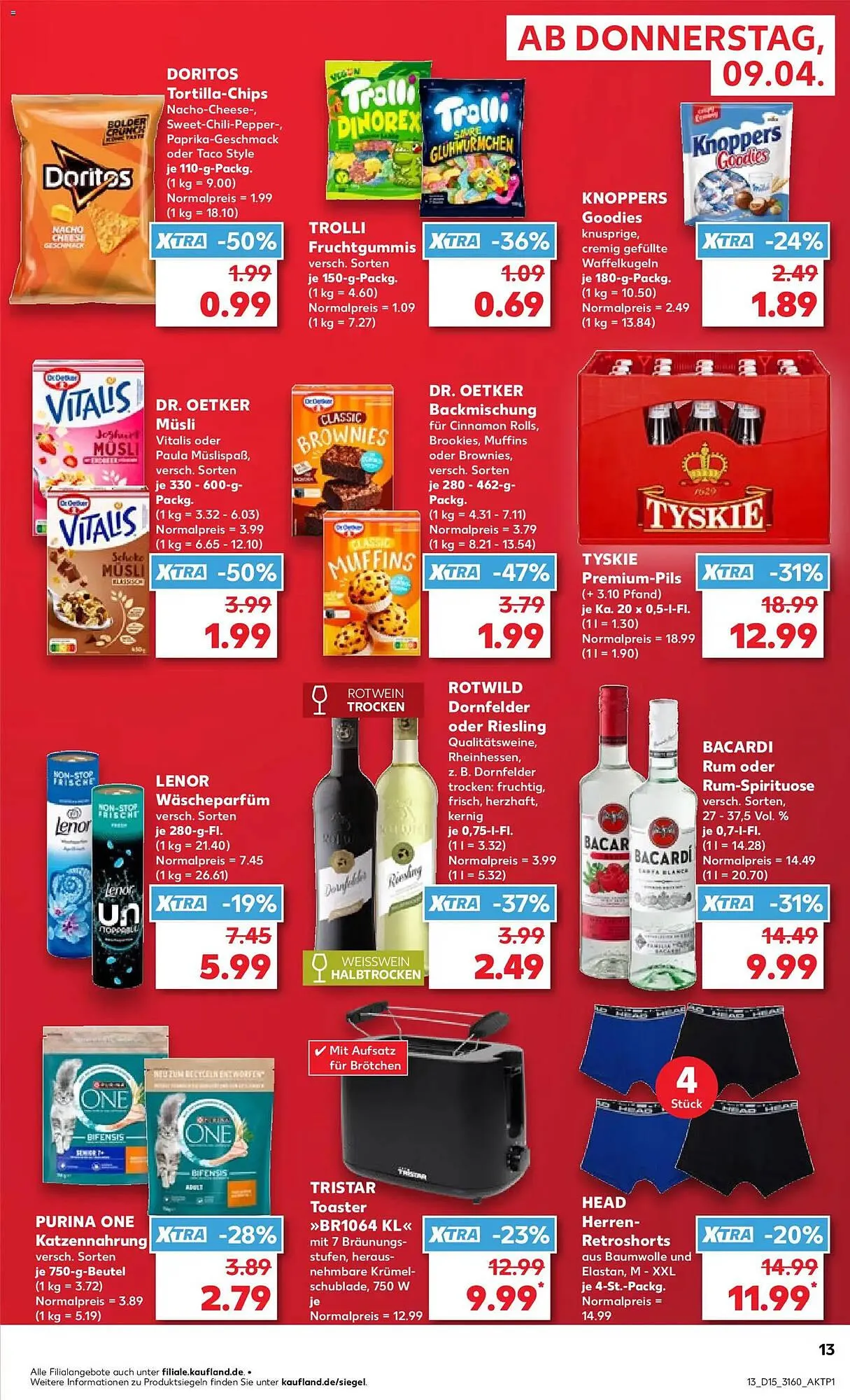 Kaufland Prospekt von 9. April bis 15. April 2026 - Prospekt seite 13